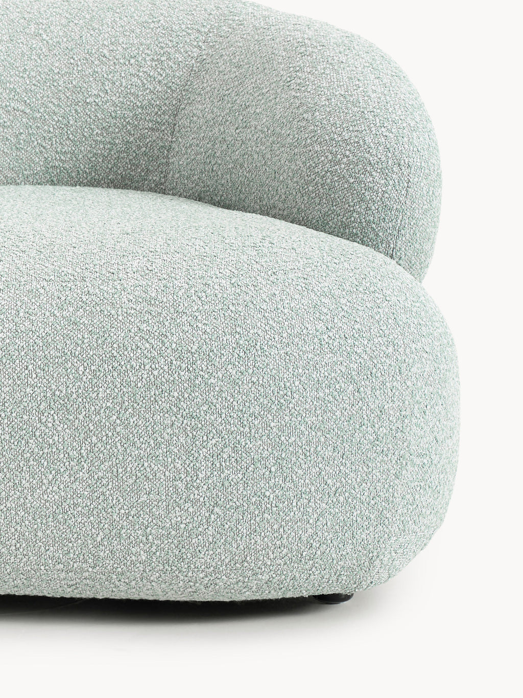 Alba Bouclé Lounge Armchair