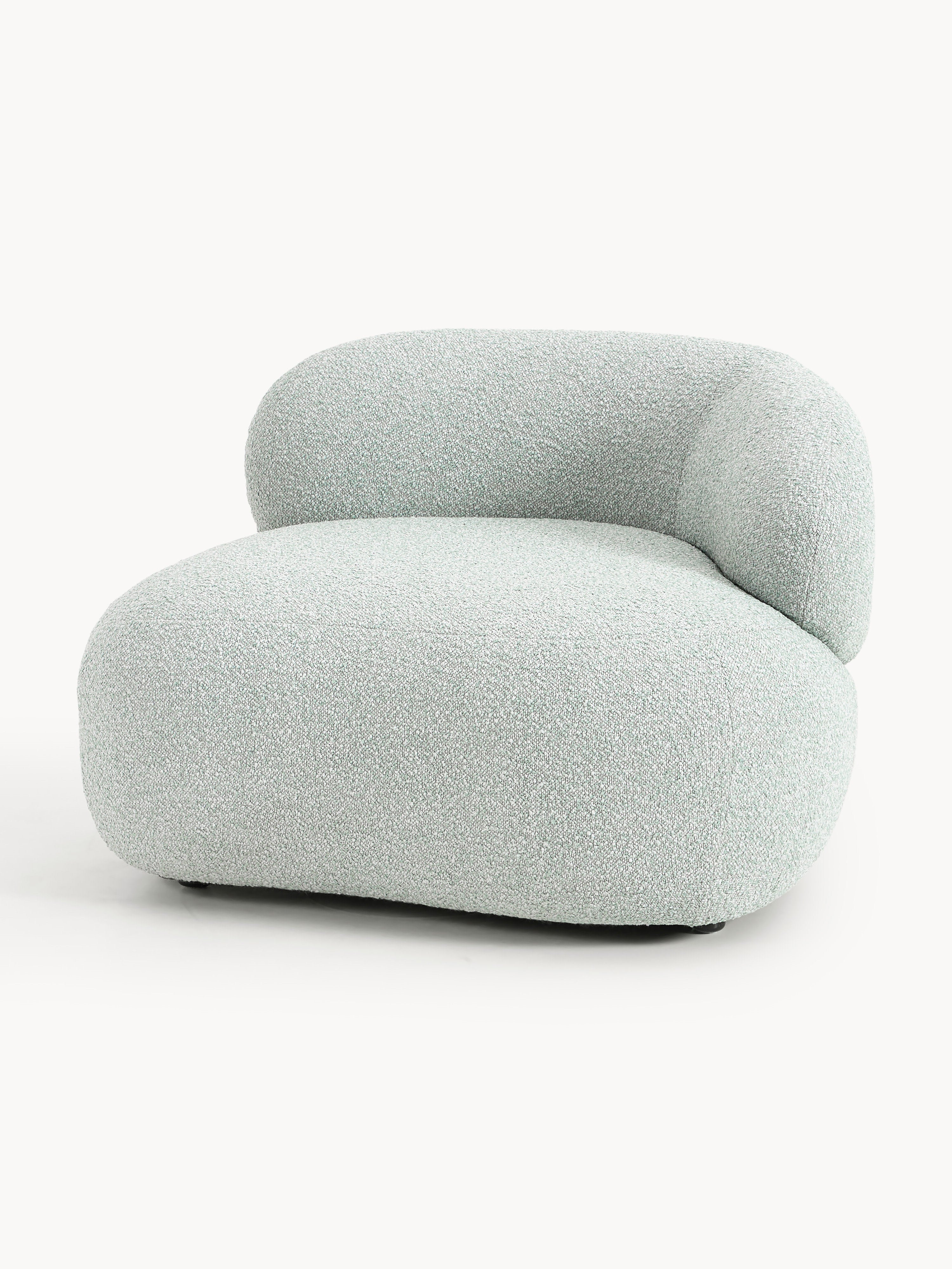 Alba Bouclé Lounge Armchair