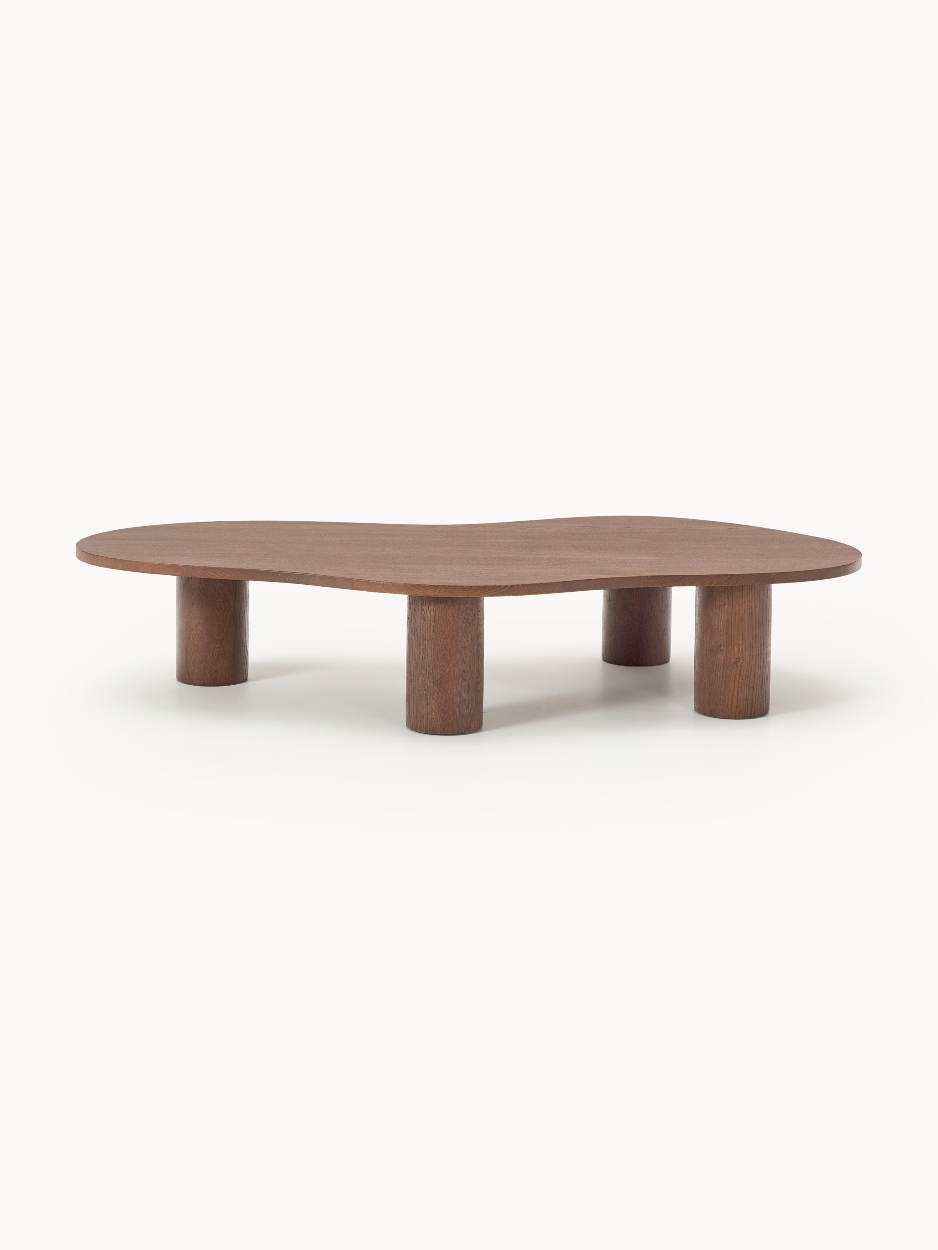 Didi XL Oak Wood Coffee Table in Organic Shape