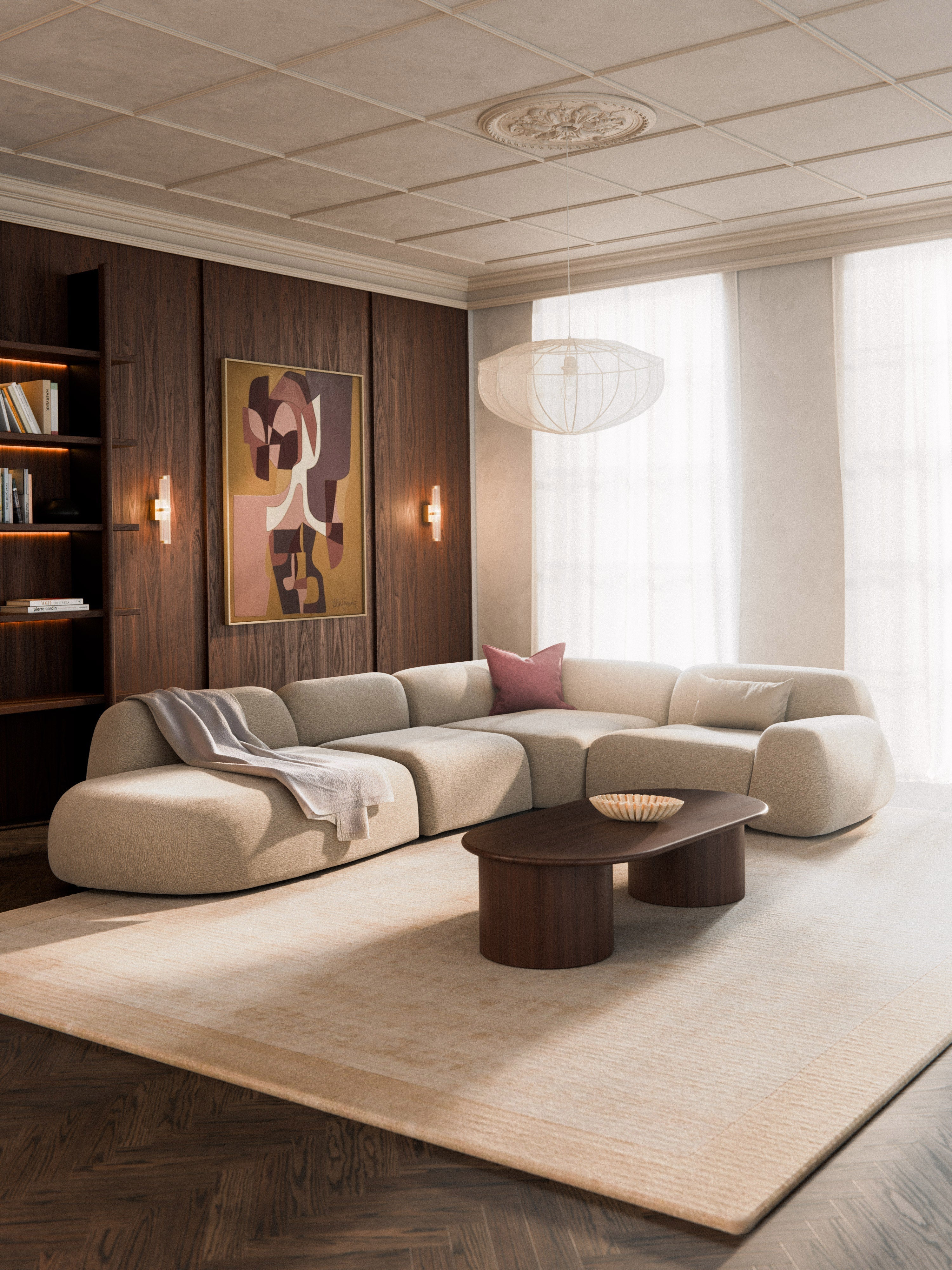 Wolke XL Modular Corner Sofa with Chaise End