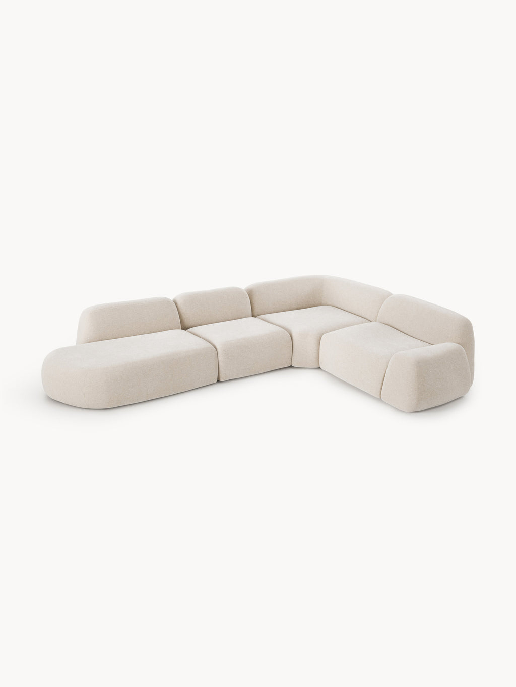 Wolke XL Modular Corner Sofa with Chaise End