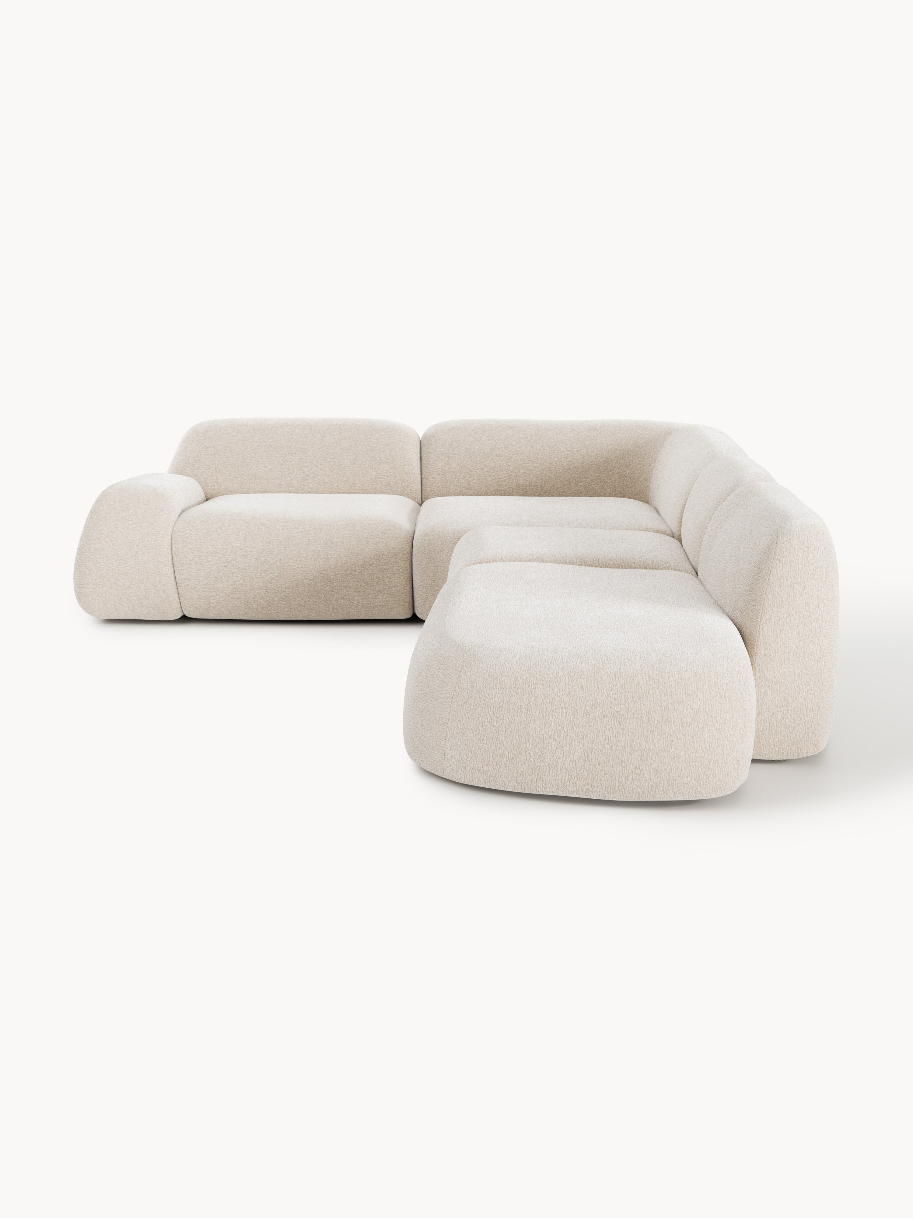 Wolke XL Modular Corner Sofa with Chaise End