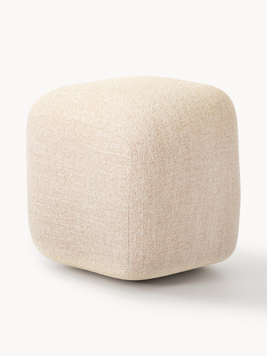 Gallery image 1 - High Bouclé Ottoman Wolke