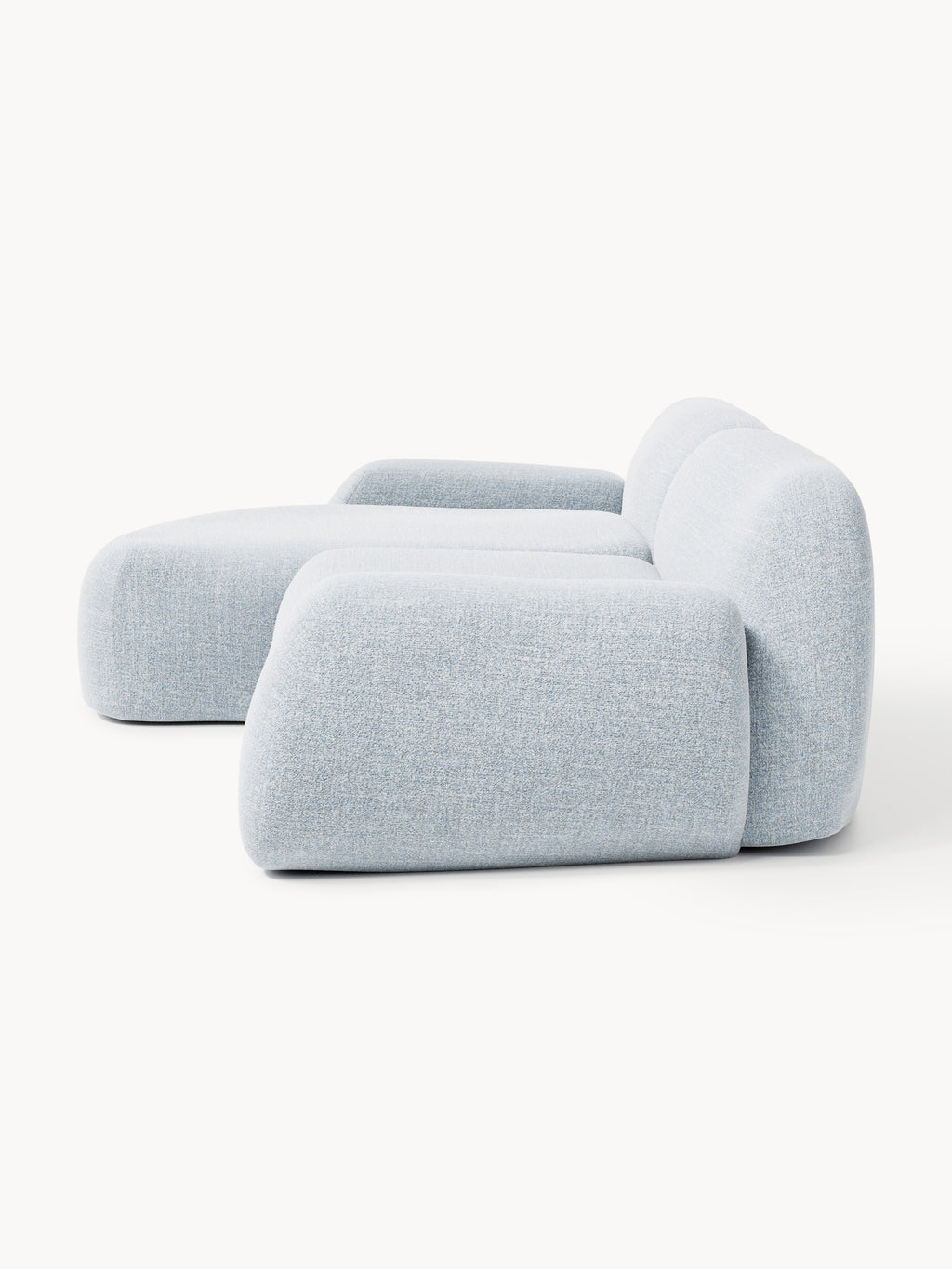 Wolke Modular Bouclé Corner Sofa (3-seater)