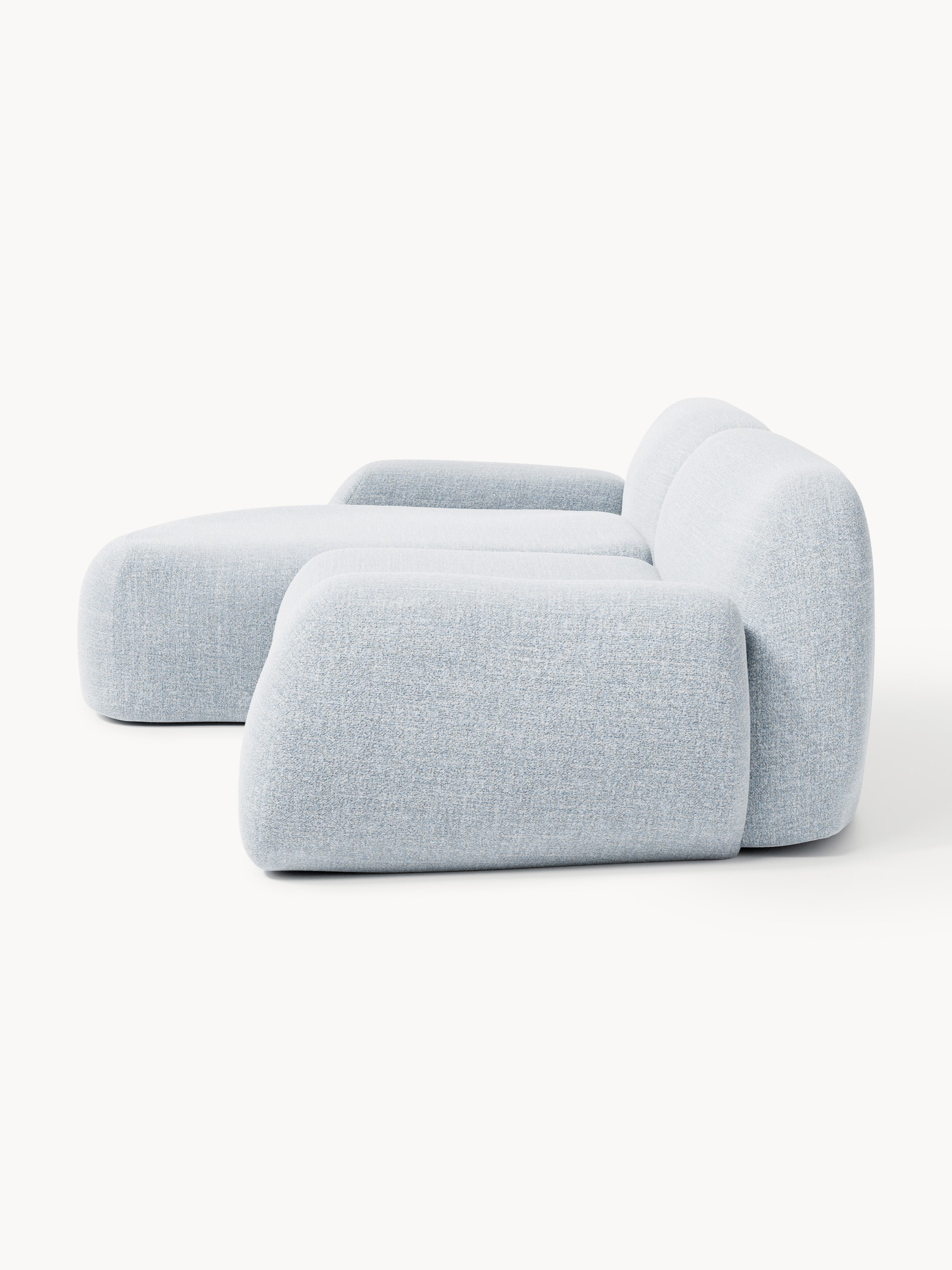 Wolke Modular Bouclé Corner Sofa (3-seater)