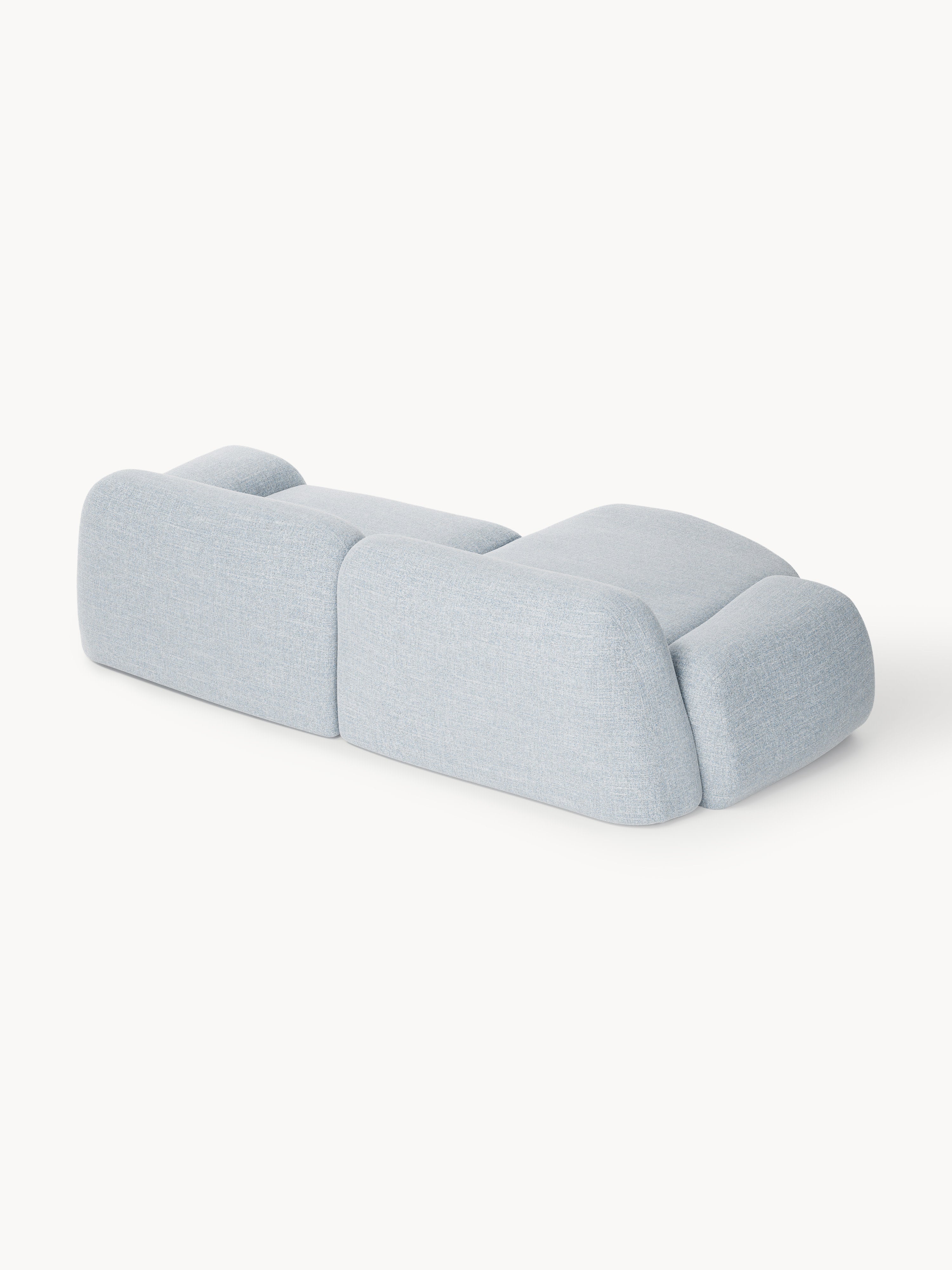 Wolke Modular Bouclé Corner Sofa (3-seater)