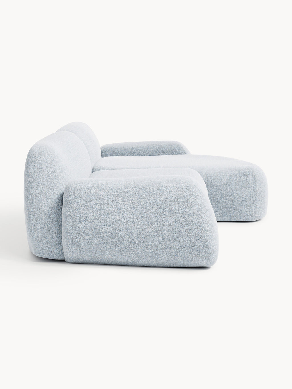 Wolke Modular Bouclé Corner Sofa (3-seater)