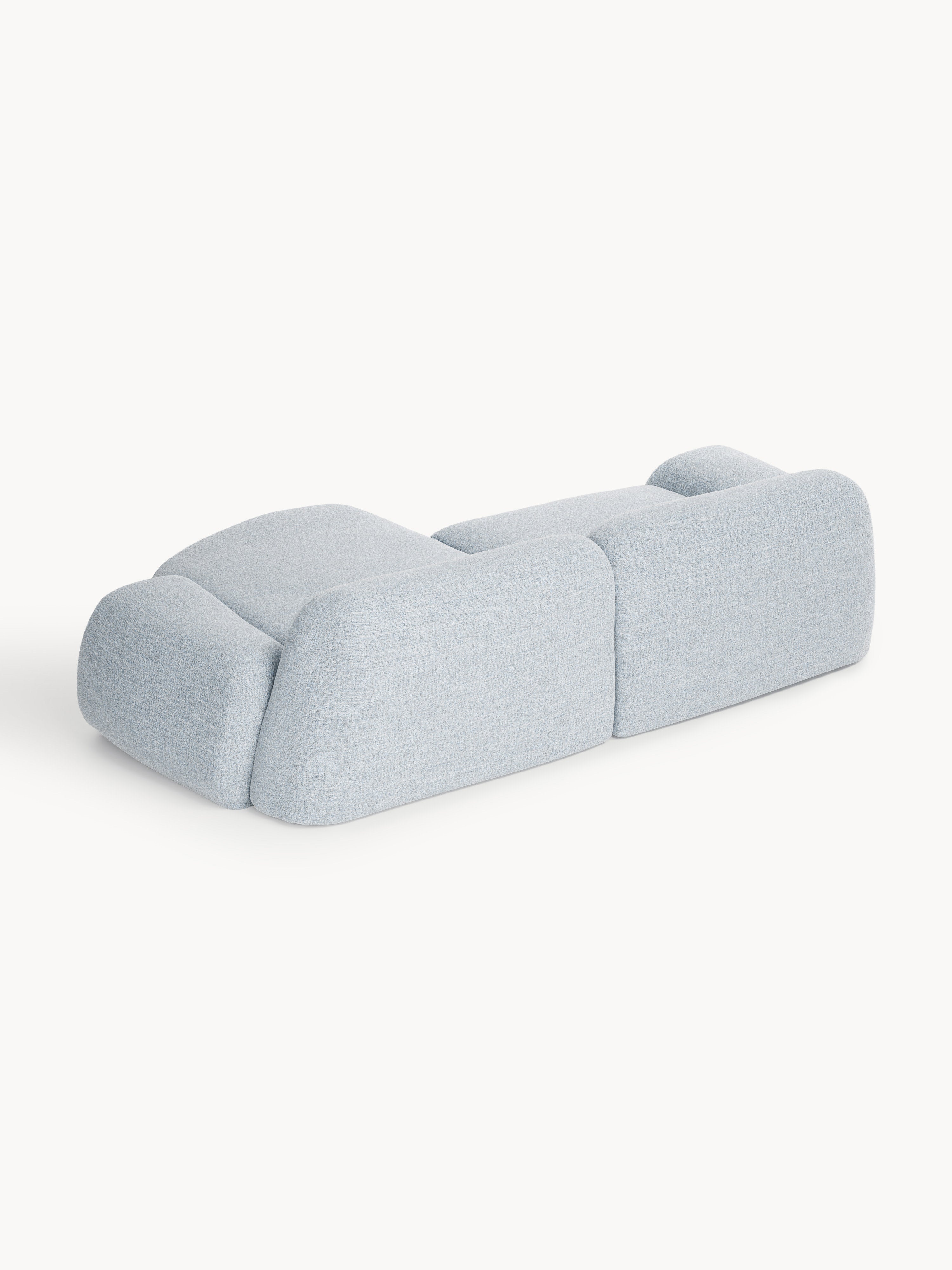 Wolke Modular Bouclé Corner Sofa (3-seater)