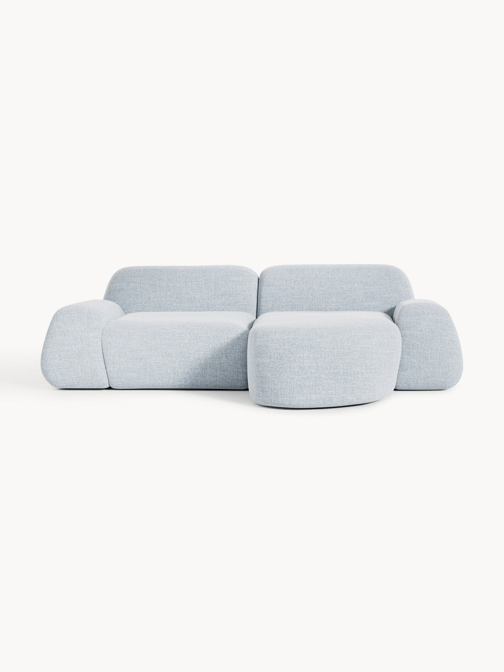 Wolke Modular Bouclé Corner Sofa (3-seater)