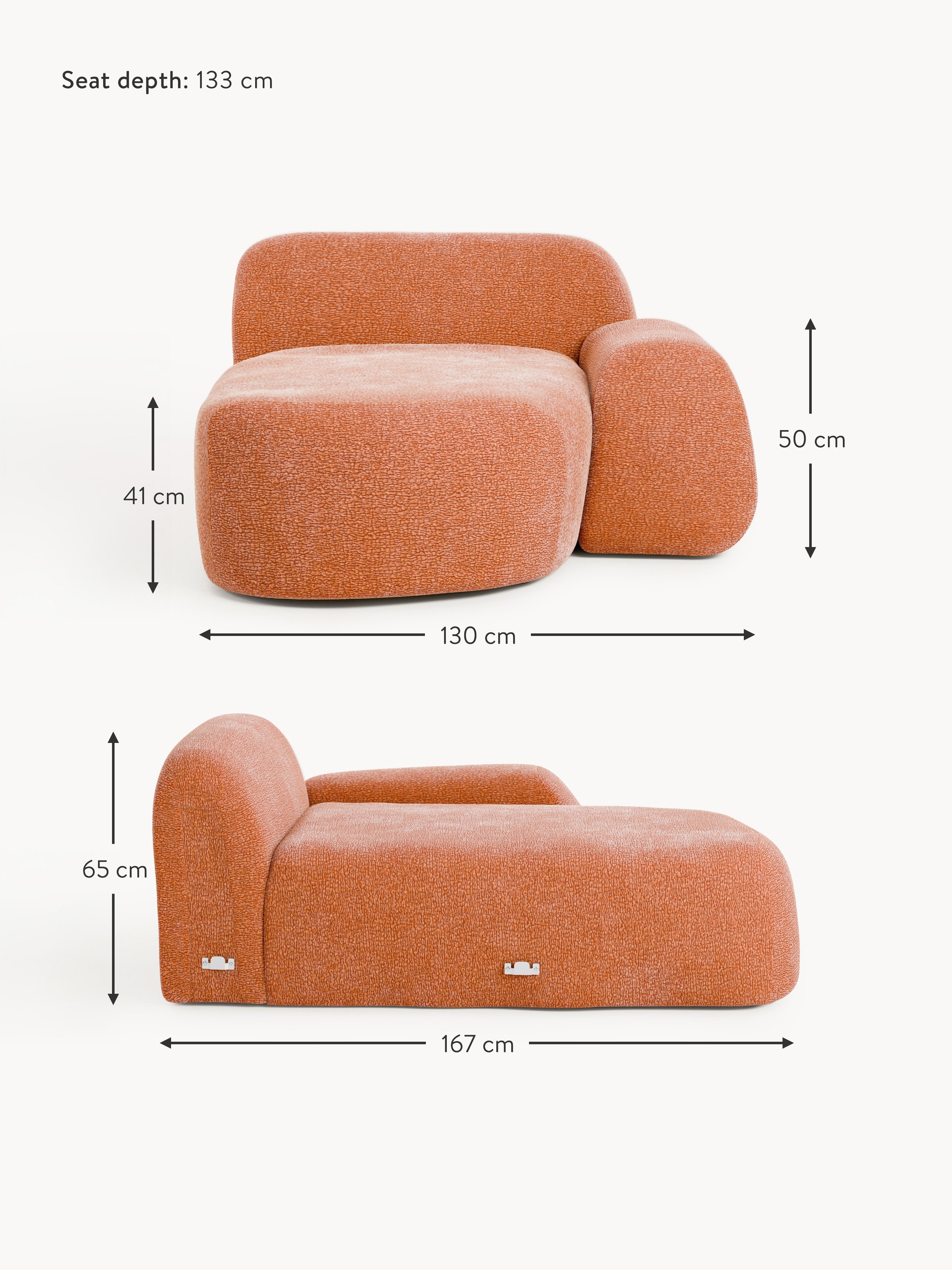 Wolke Chaise Corner Module