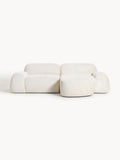 Gallery image 1 - Modular Teddy Bouclé Corner Sofa Wolke (3-seater)