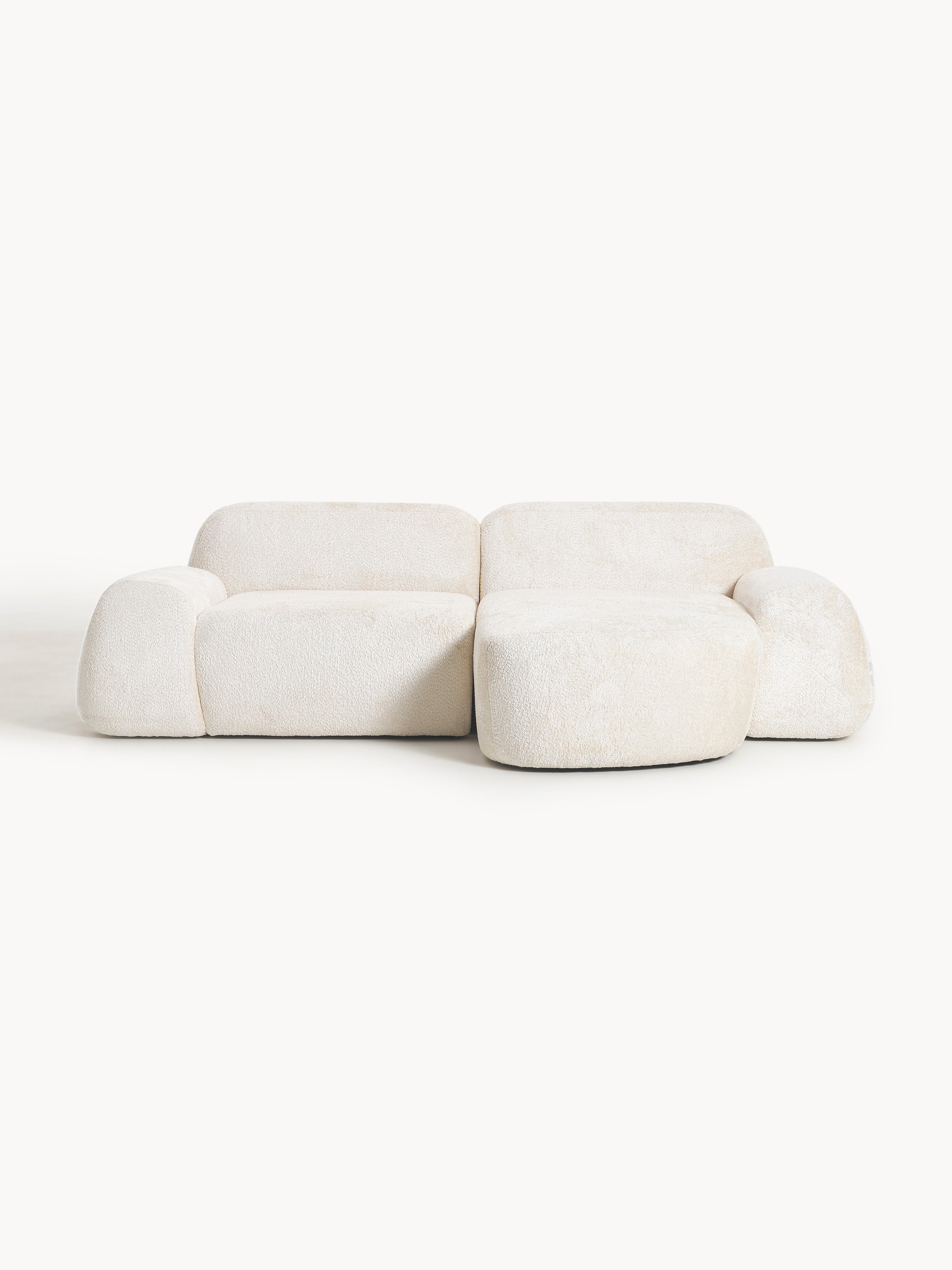 Gallery image 1 - Modular Teddy Bouclé Corner Sofa Wolke (3-seater)