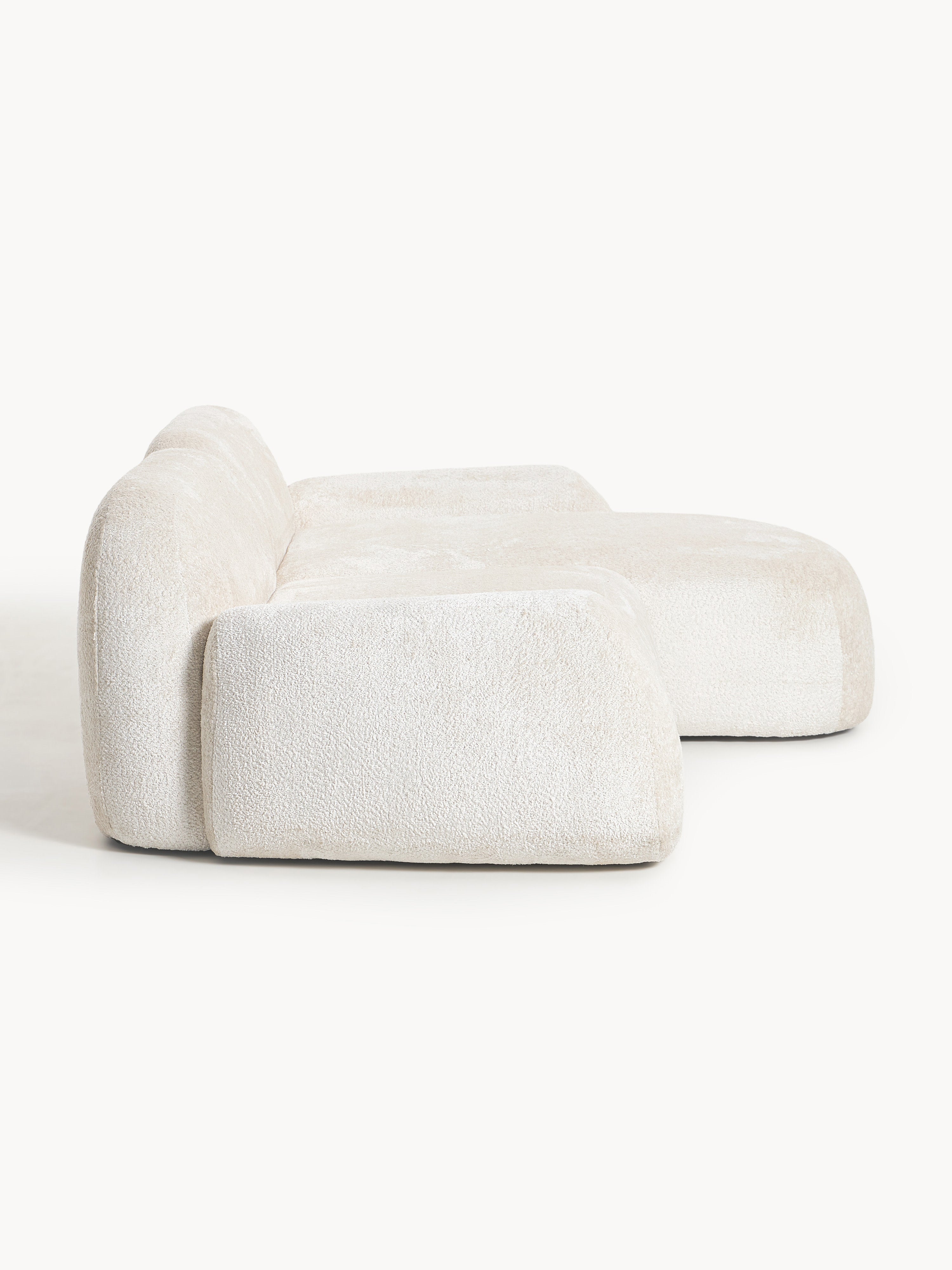 Wolke Modular Teddy Bouclé Corner Sofa (3-seater)