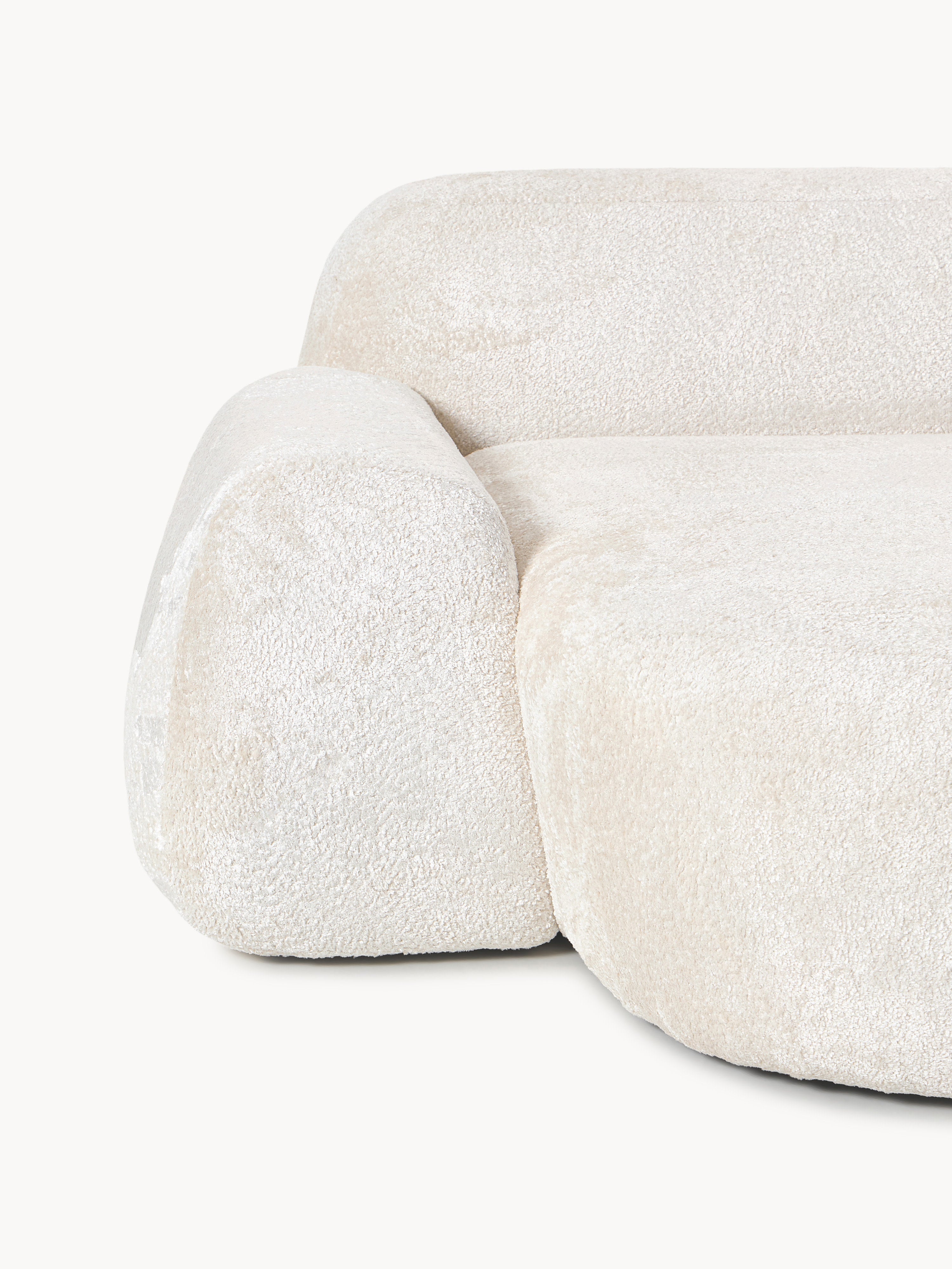 Wolke Modular Teddy Bouclé Corner Sofa (3-seater)