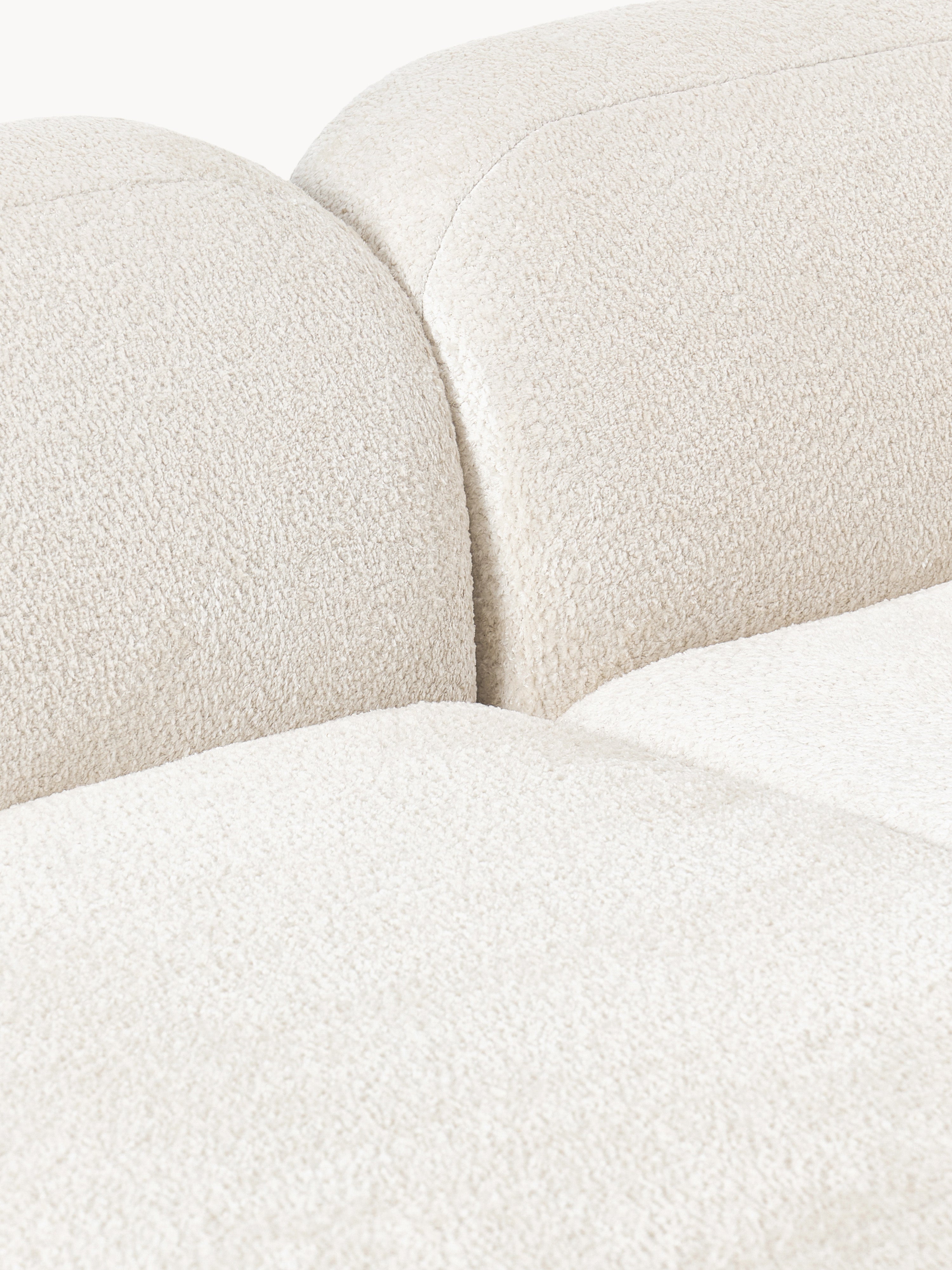 Wolke Modular Teddy Bouclé Corner Sofa (3-seater)
