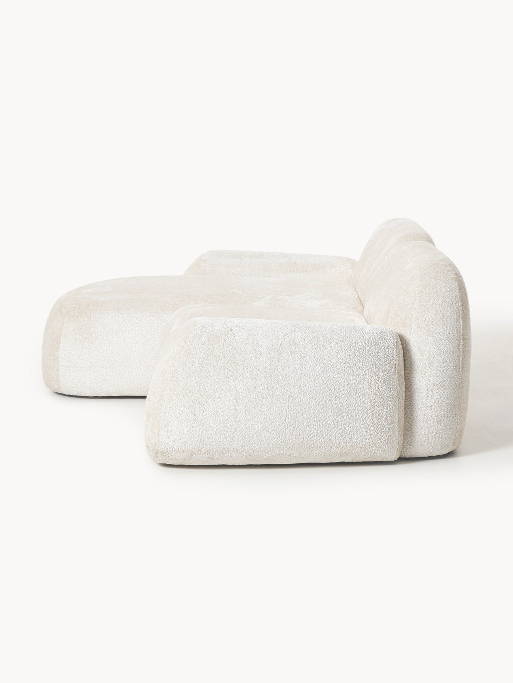 Wolke Modular Teddy Bouclé Corner Sofa (3-seater)