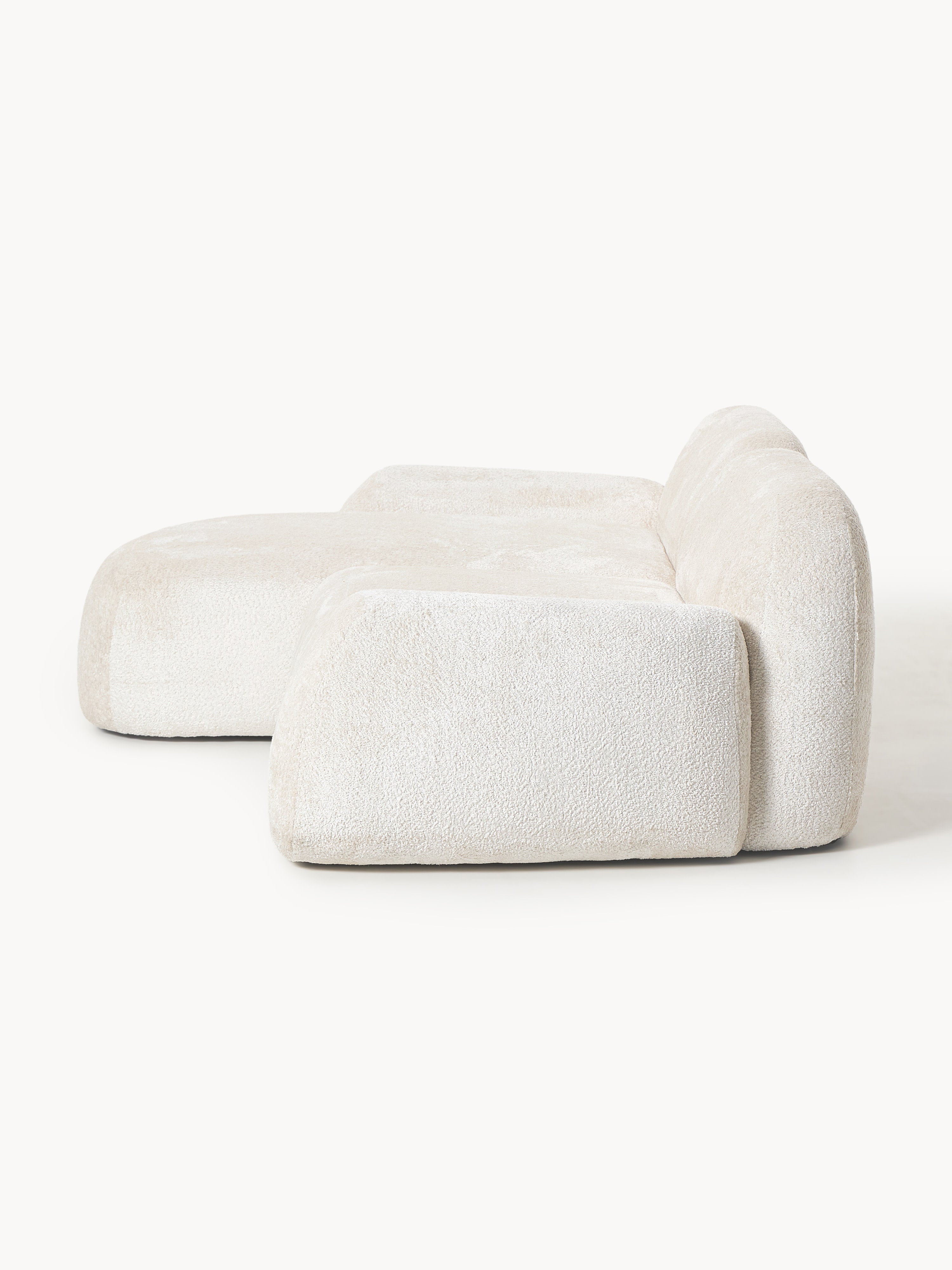 Wolke Modular Teddy Bouclé Corner Sofa (3-seater)