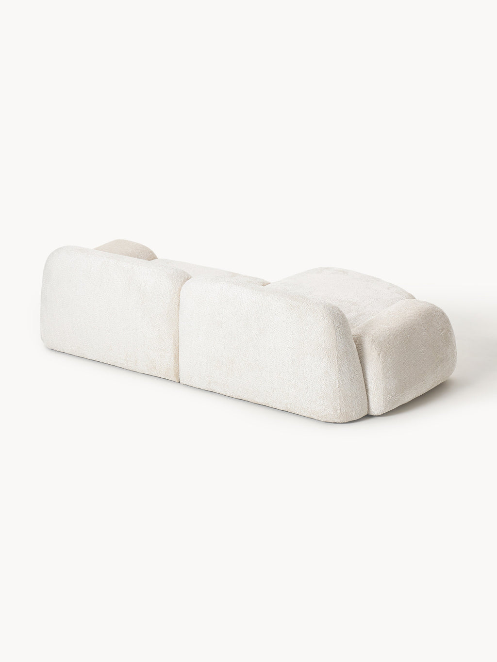 Wolke Modular Teddy Bouclé Corner Sofa (3-seater)