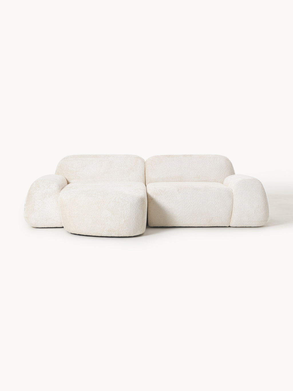 Wolke Modular Teddy Bouclé Corner Sofa (3-seater)