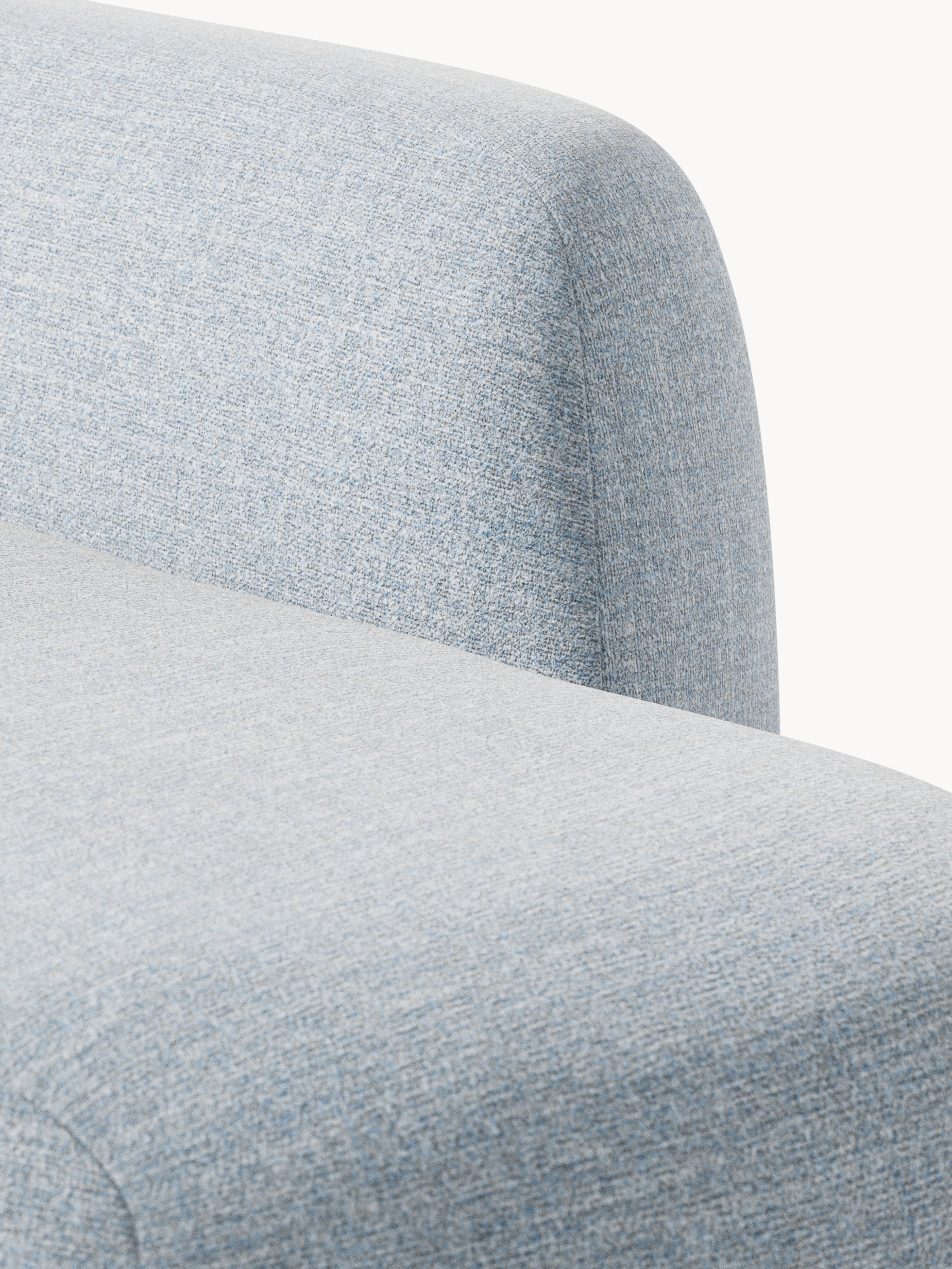 Wolke XL Modular Bouclé Corner Sofa with Chaise Ends