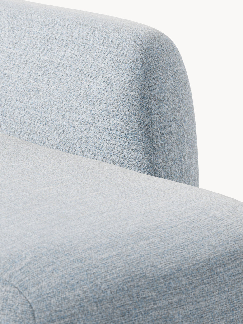 Wolke XL Modular Bouclé Corner Sofa with Chaise Ends