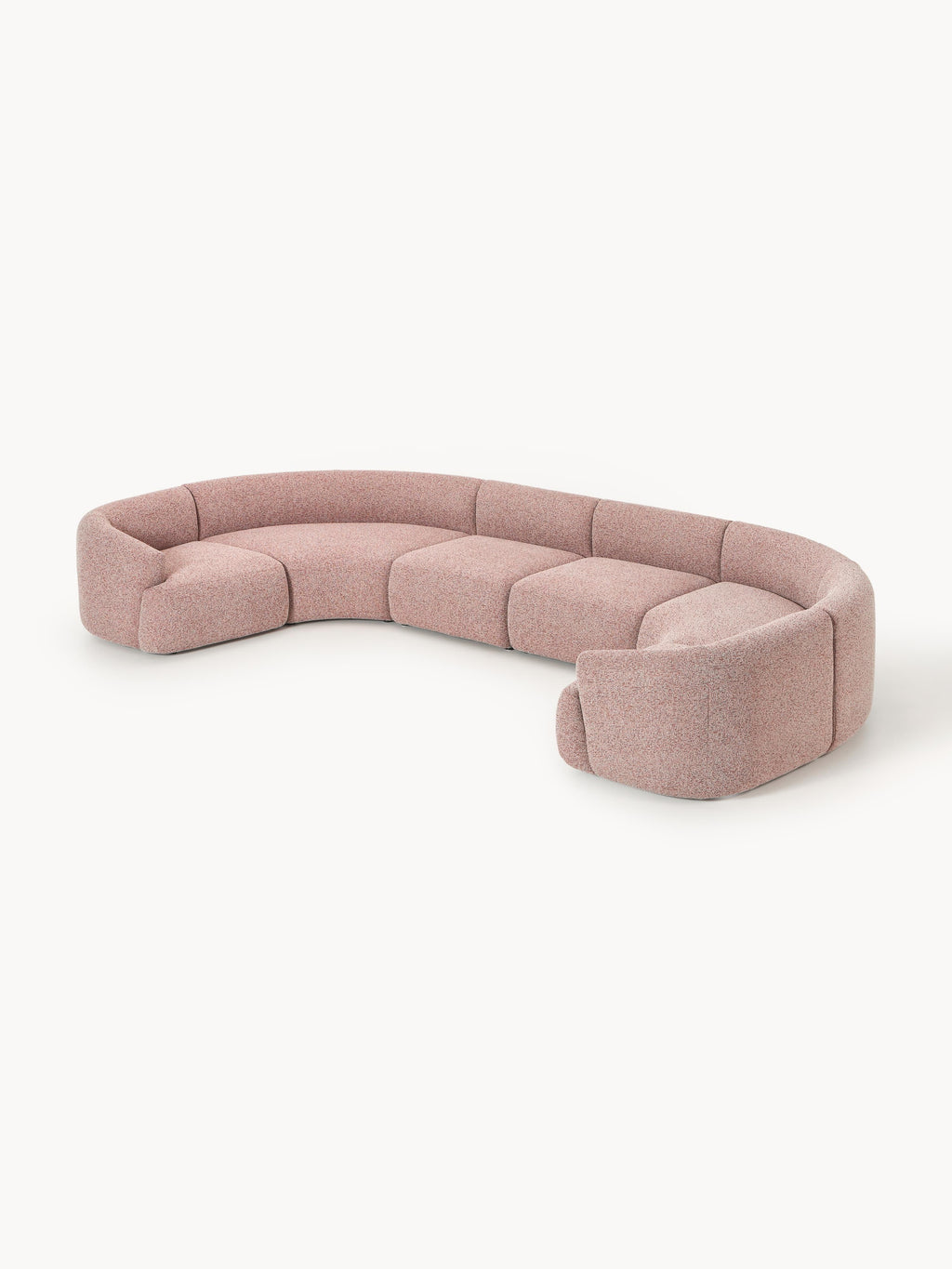 Gallery image 1 - XL Modular Bouclé Sofa Sofia