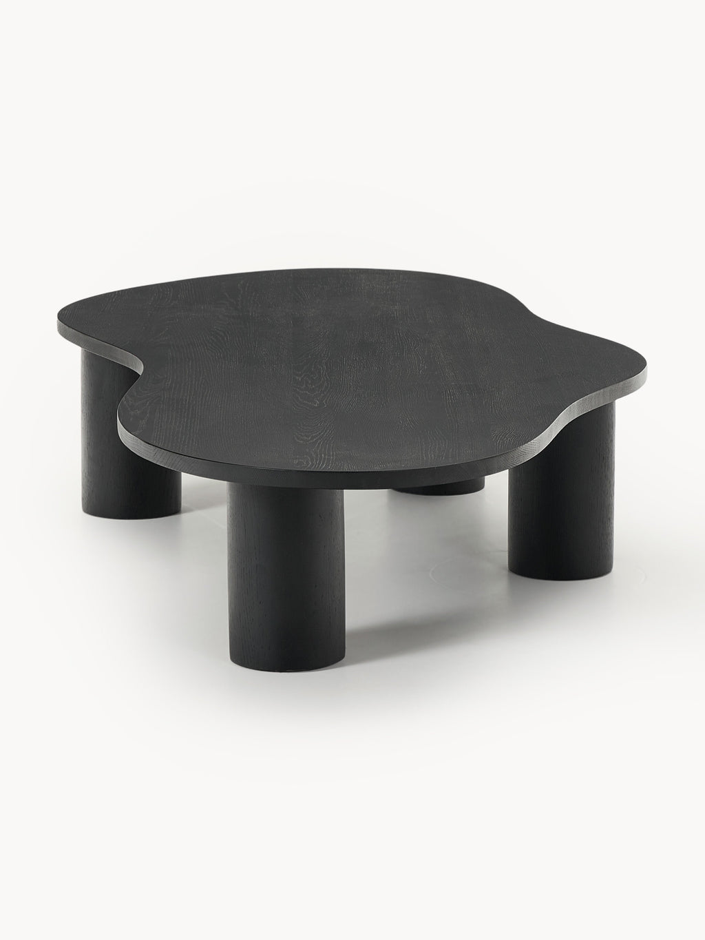 Didi XL Oak Wood Coffee Table in Organic Shape