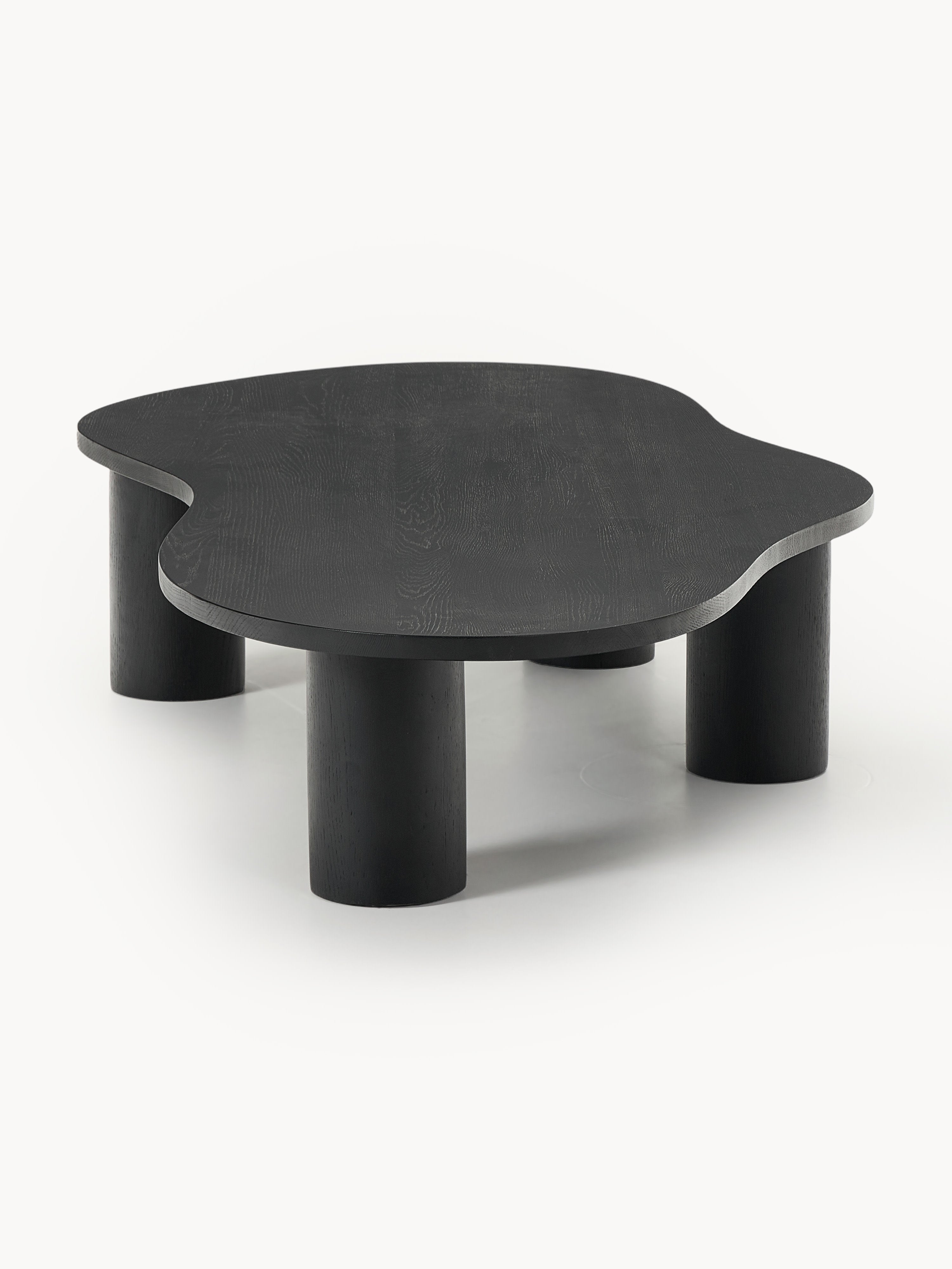Didi XL Oak Wood Coffee Table in Organic Shape