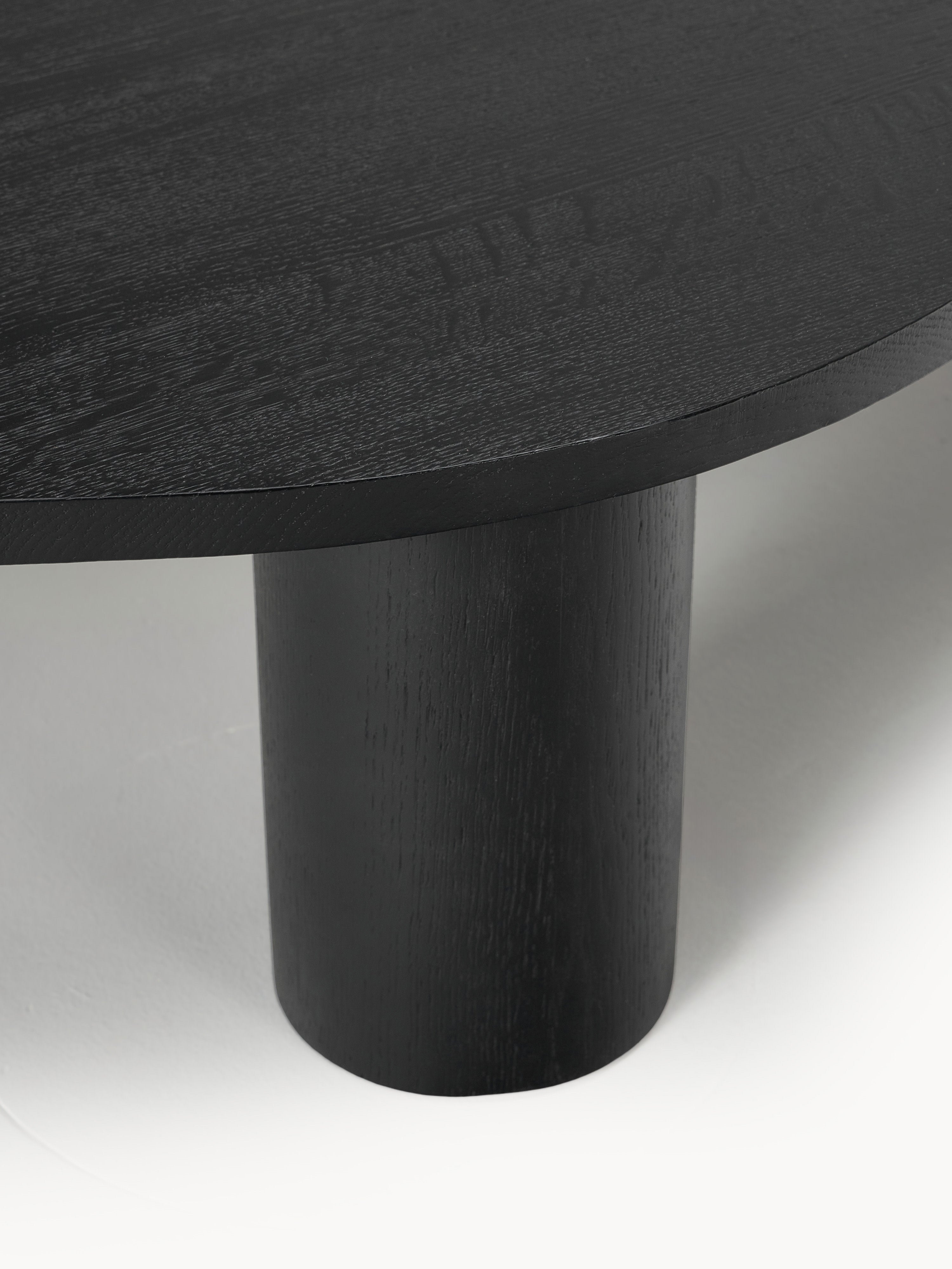 Didi XL Oak Wood Coffee Table in Organic Shape