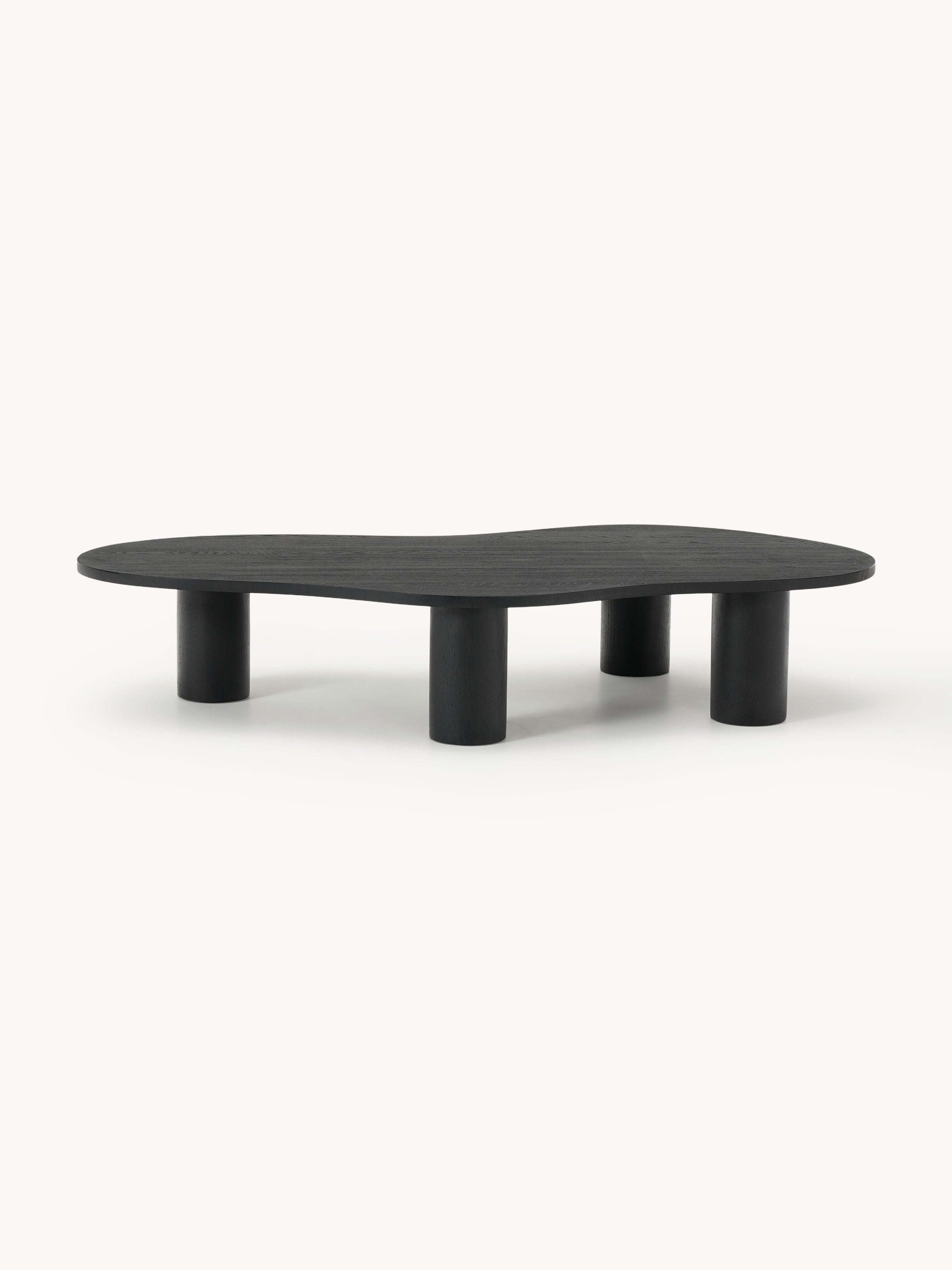Didi XL Oak Wood Coffee Table in Organic Shape