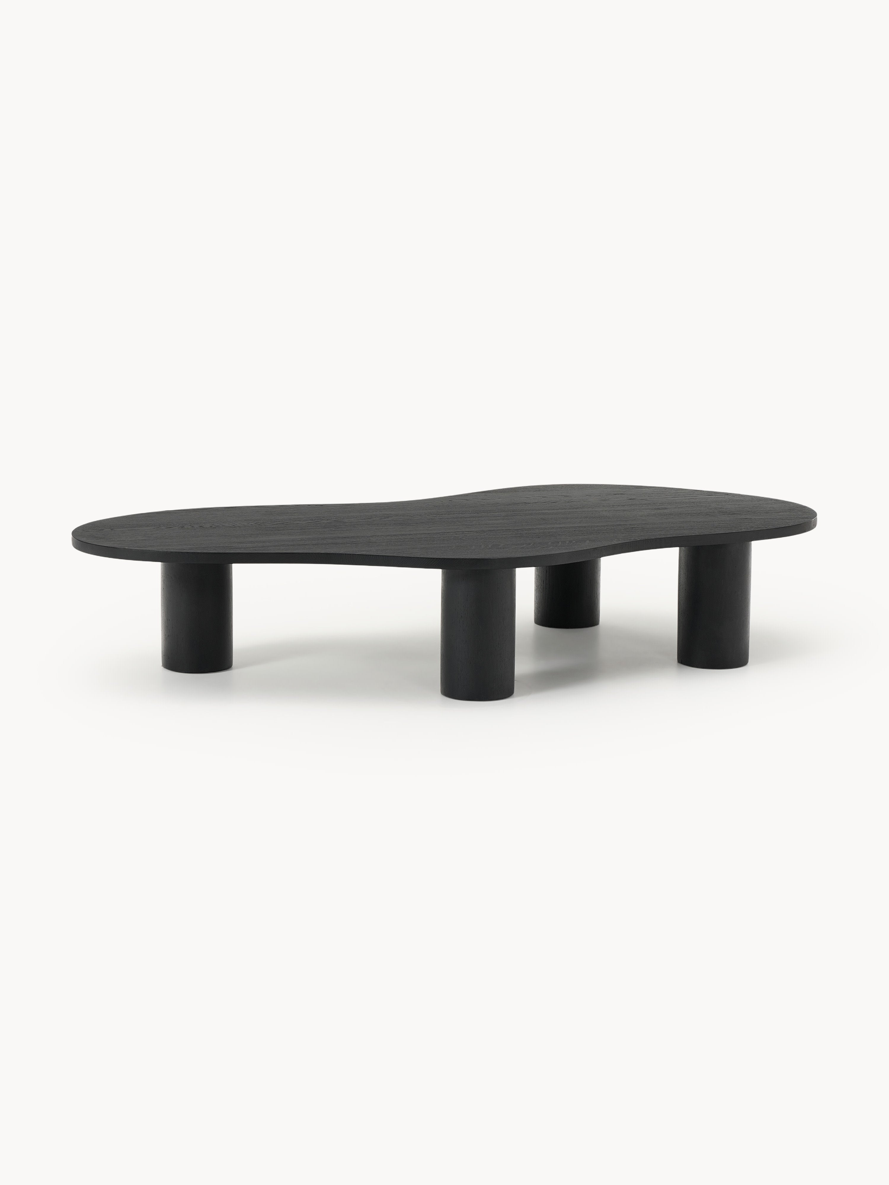 Gallery image 1 - XL Oak Wood Coffee Table Didi in Organic Shape