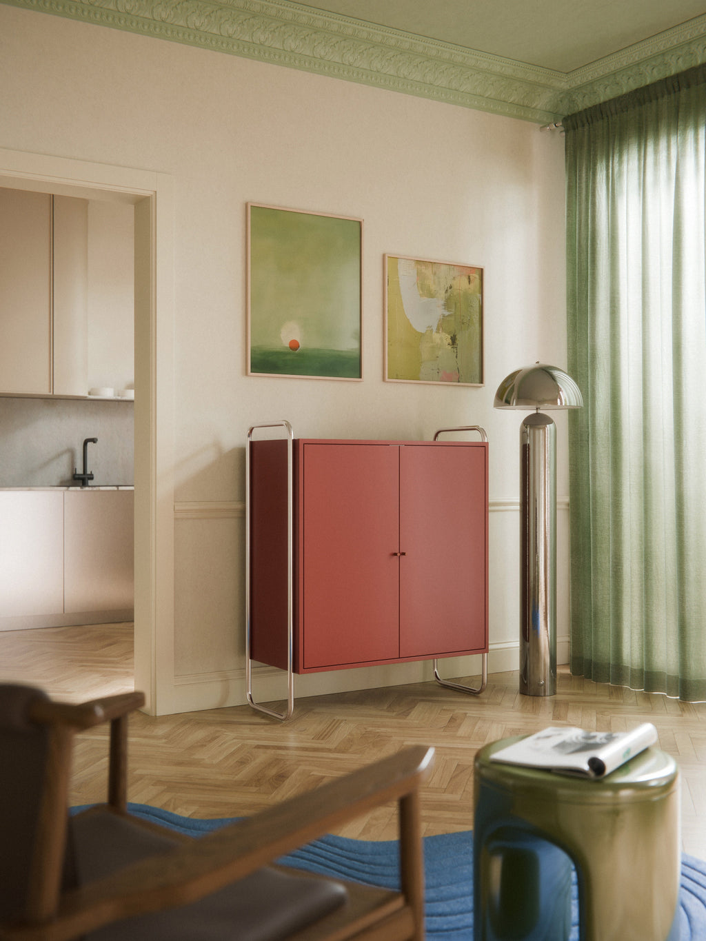 Robyn Metal Highboard