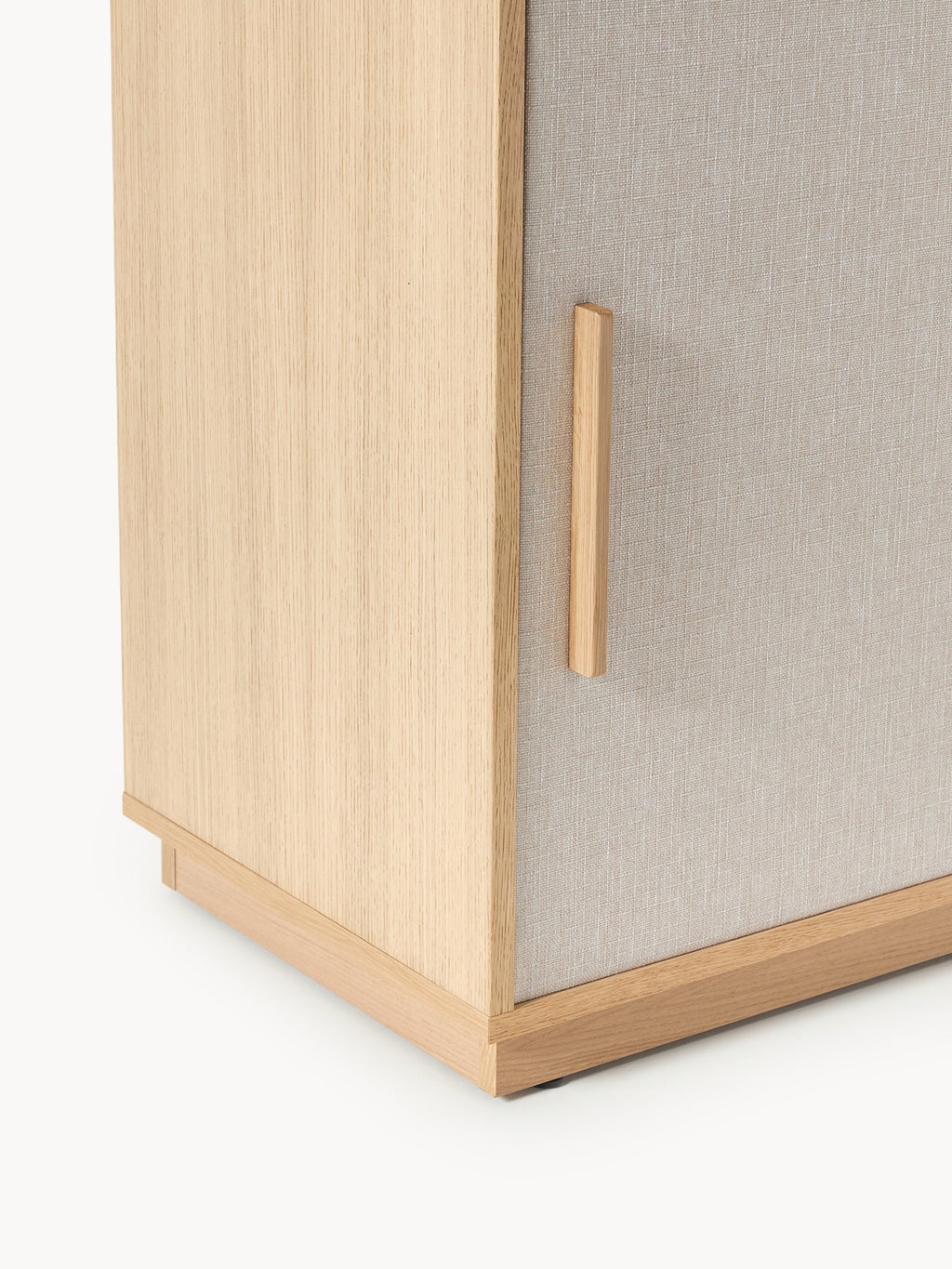 Wisp Wooden Sideboard with Upholstered Front