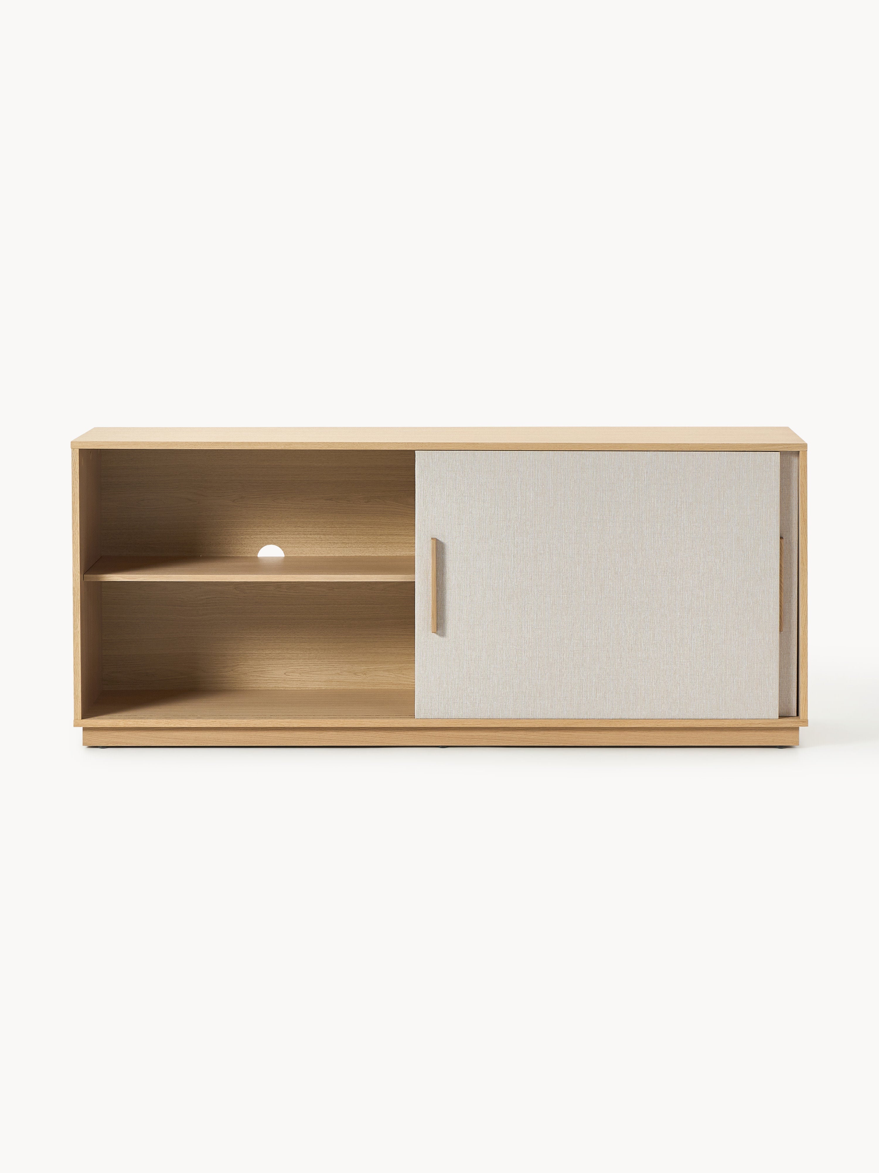 Wisp Wooden Sideboard with Upholstered Front