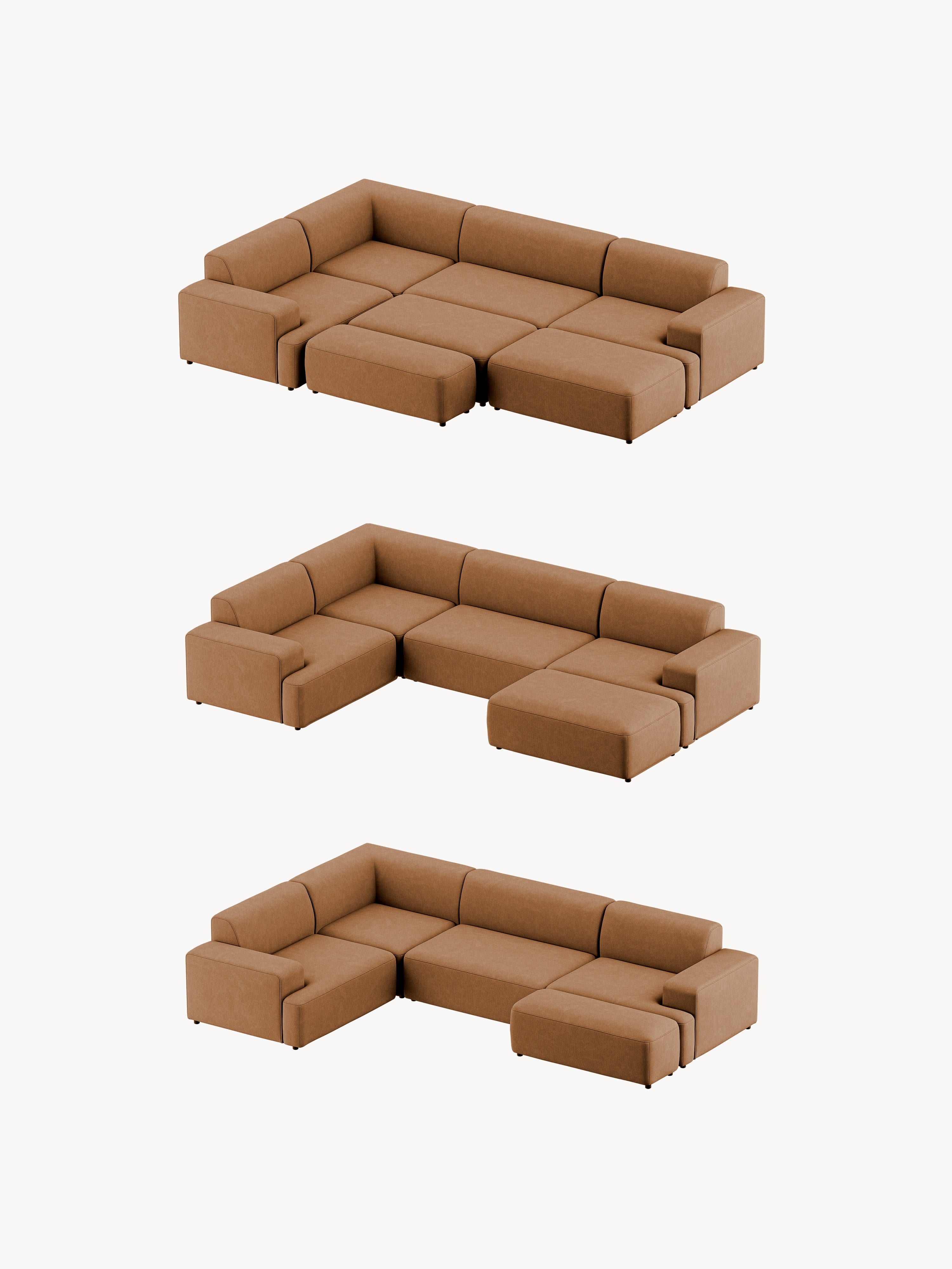 Melva Large Corner Sofa (4-seater)