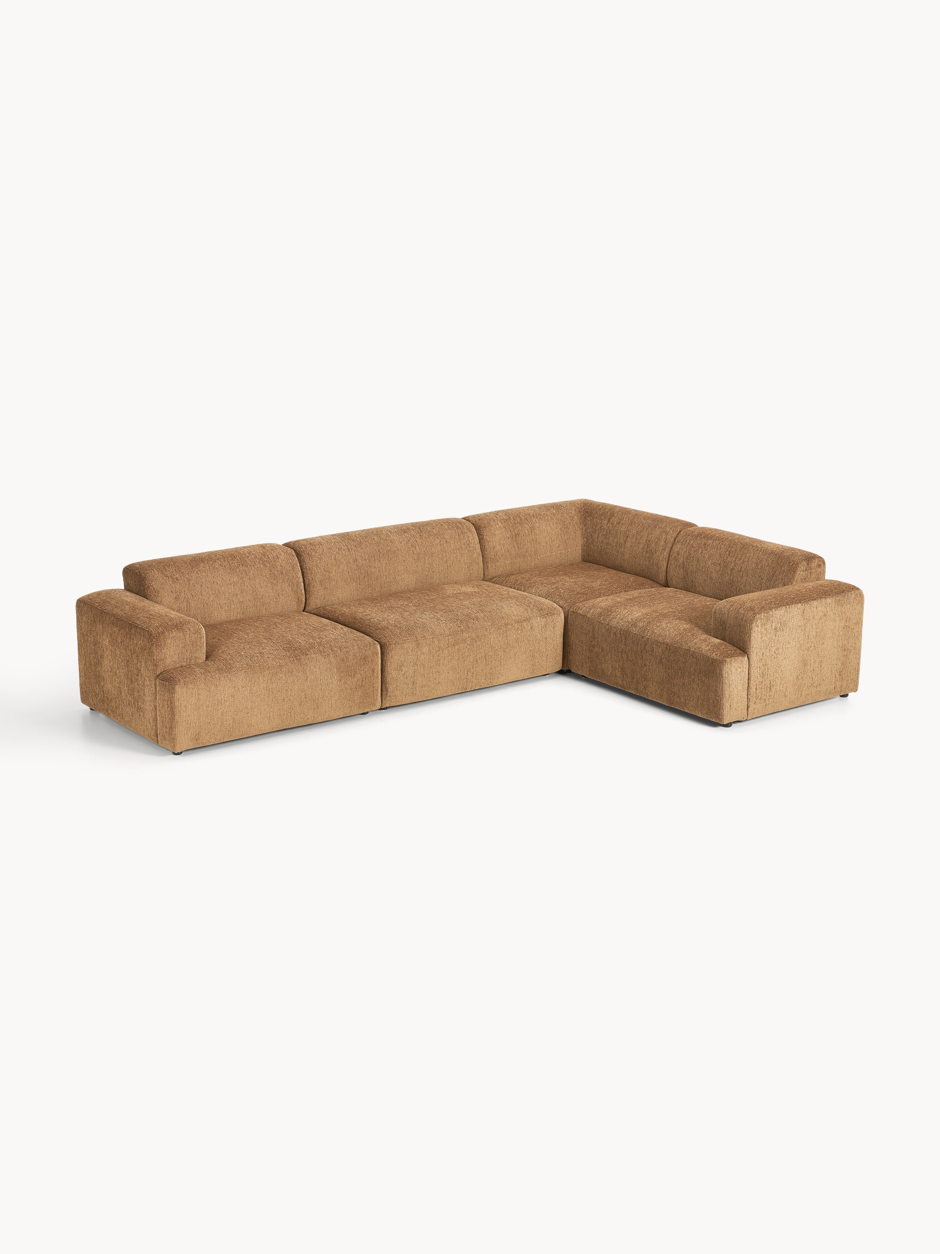 Melva Large Corner Sofa (4-seater)