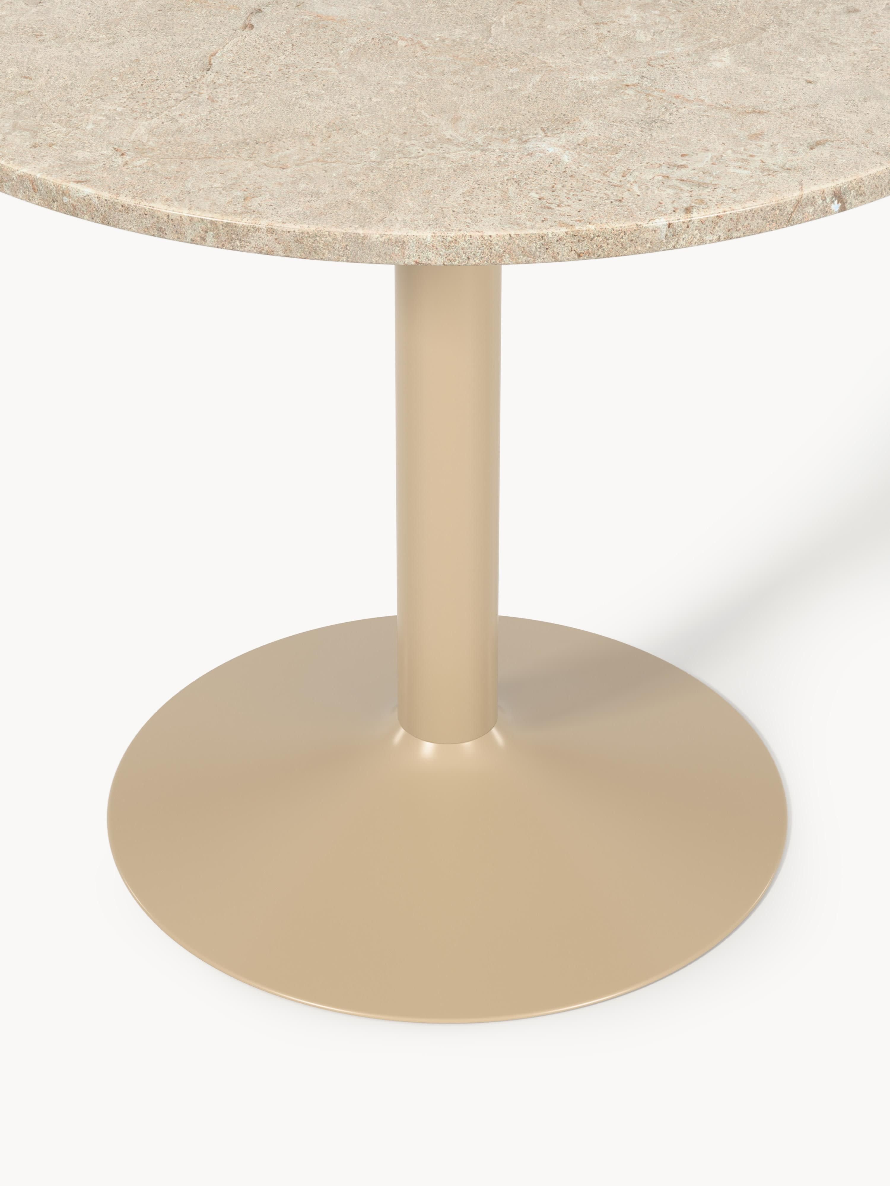 Miley Round Marble Dining Table, Ø 90 cm