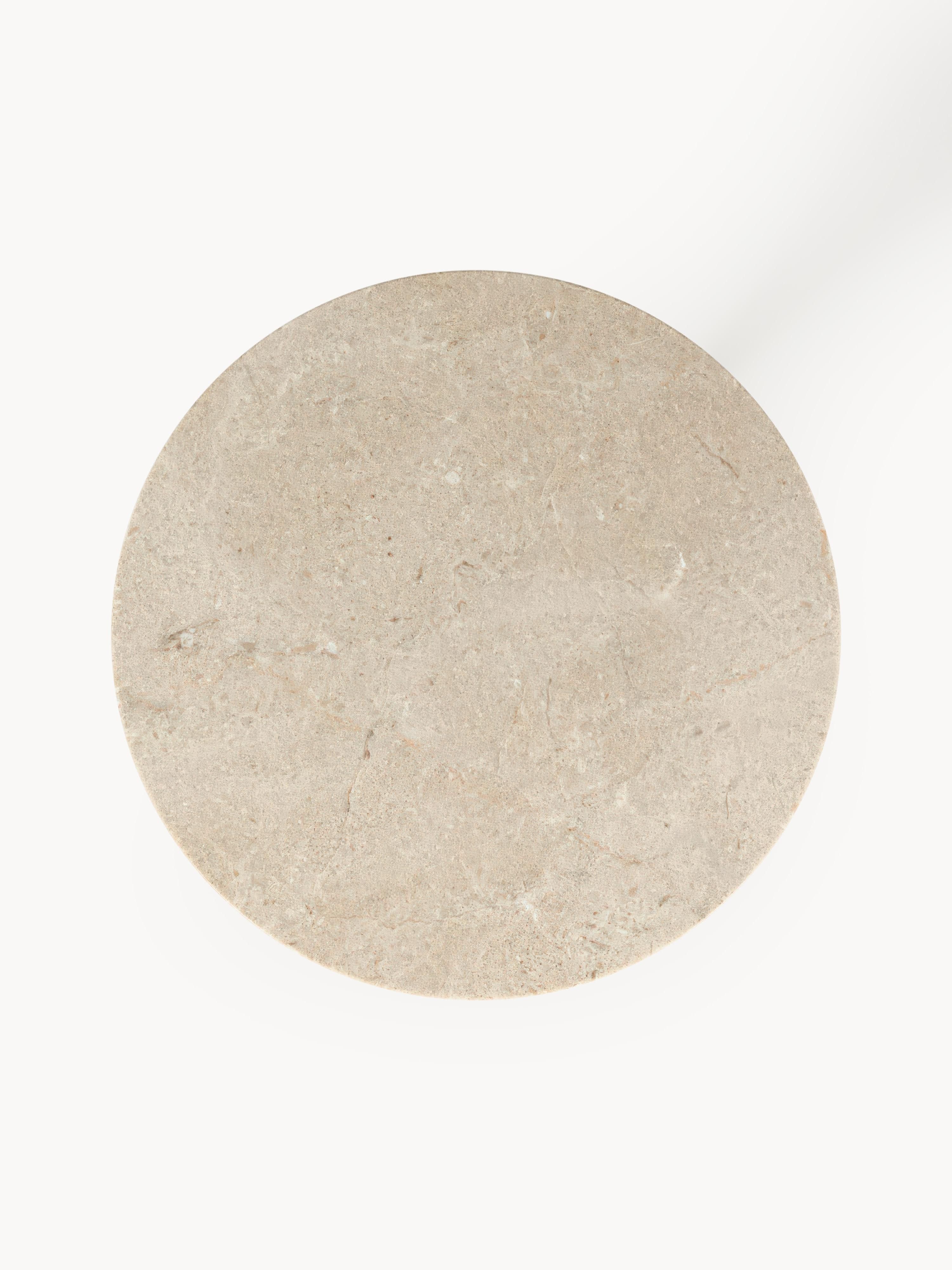 Miley Round Marble Dining Table, Ø 90 cm