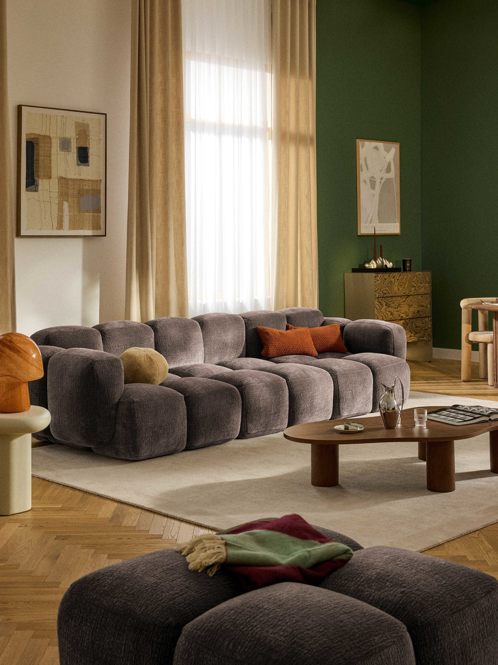Tayla Modular Sofa (4-seater)