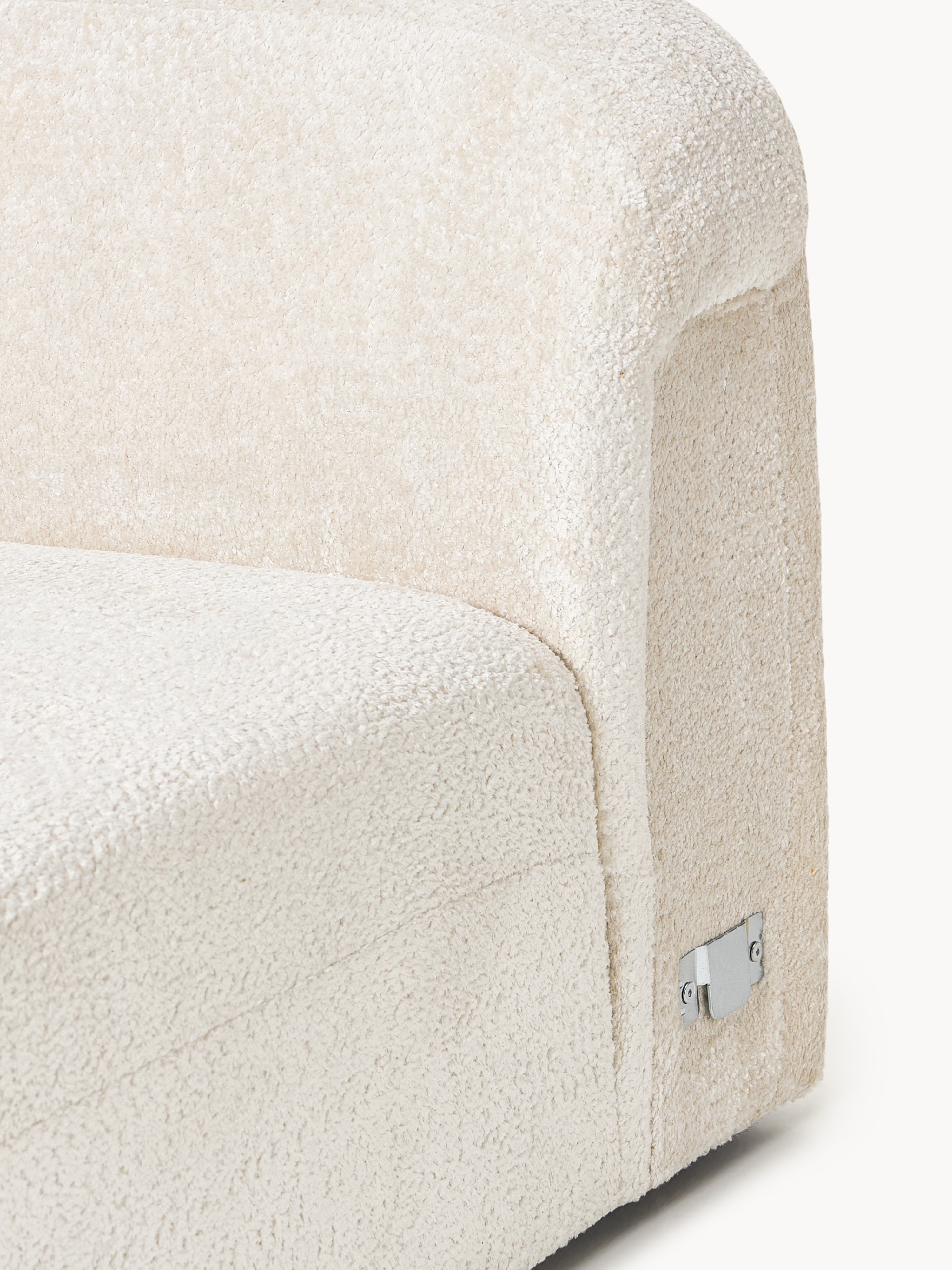 Wolke Teddy Bouclé Chaise Corner Module