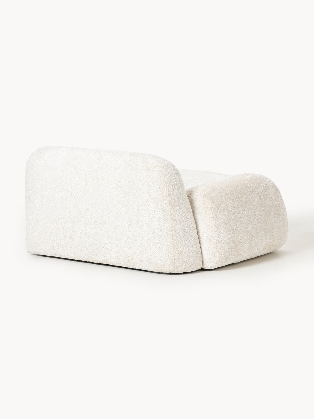 Wolke Teddy Bouclé Chaise Corner Module
