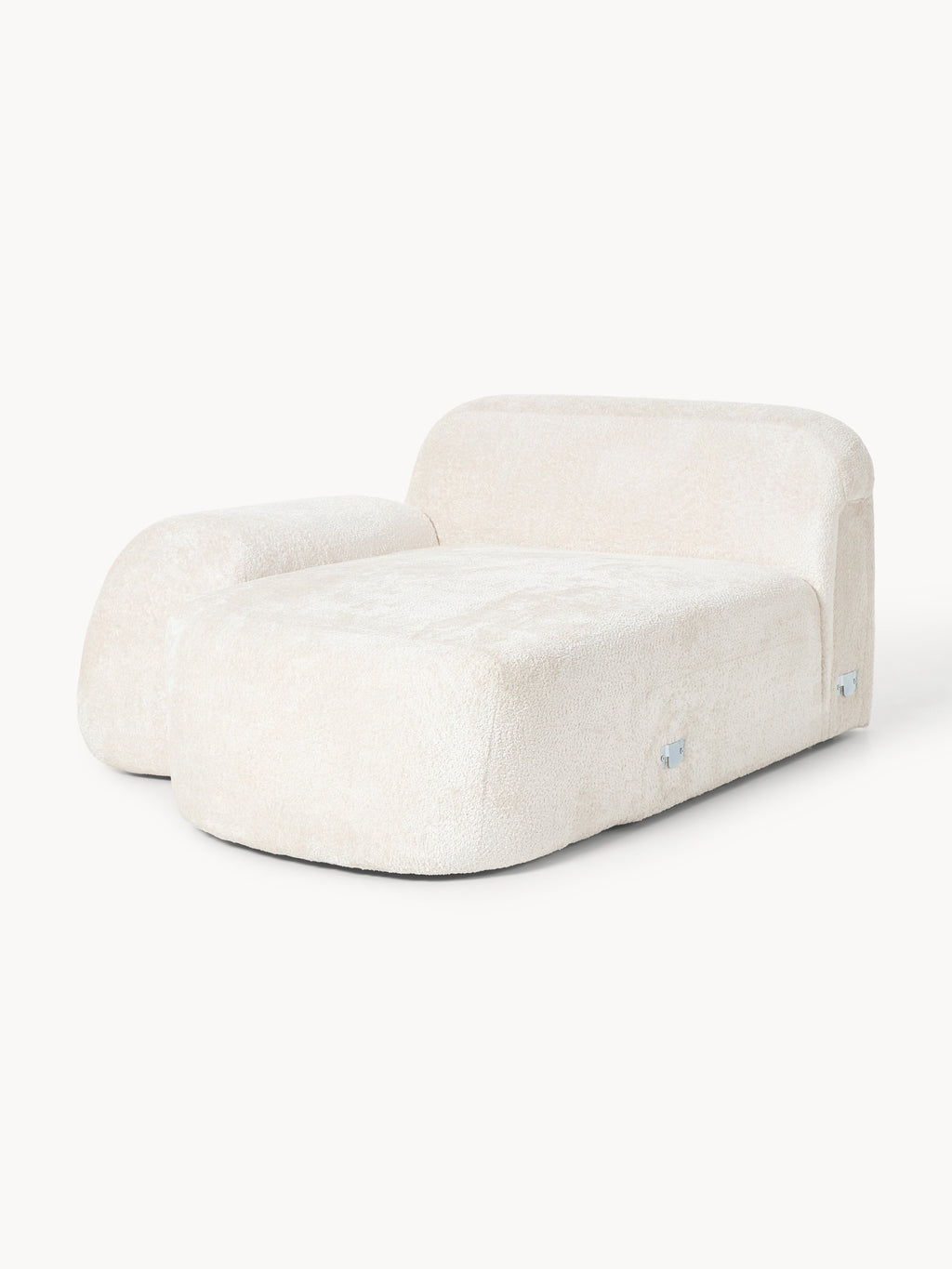 Wolke Teddy Bouclé Chaise Corner Module