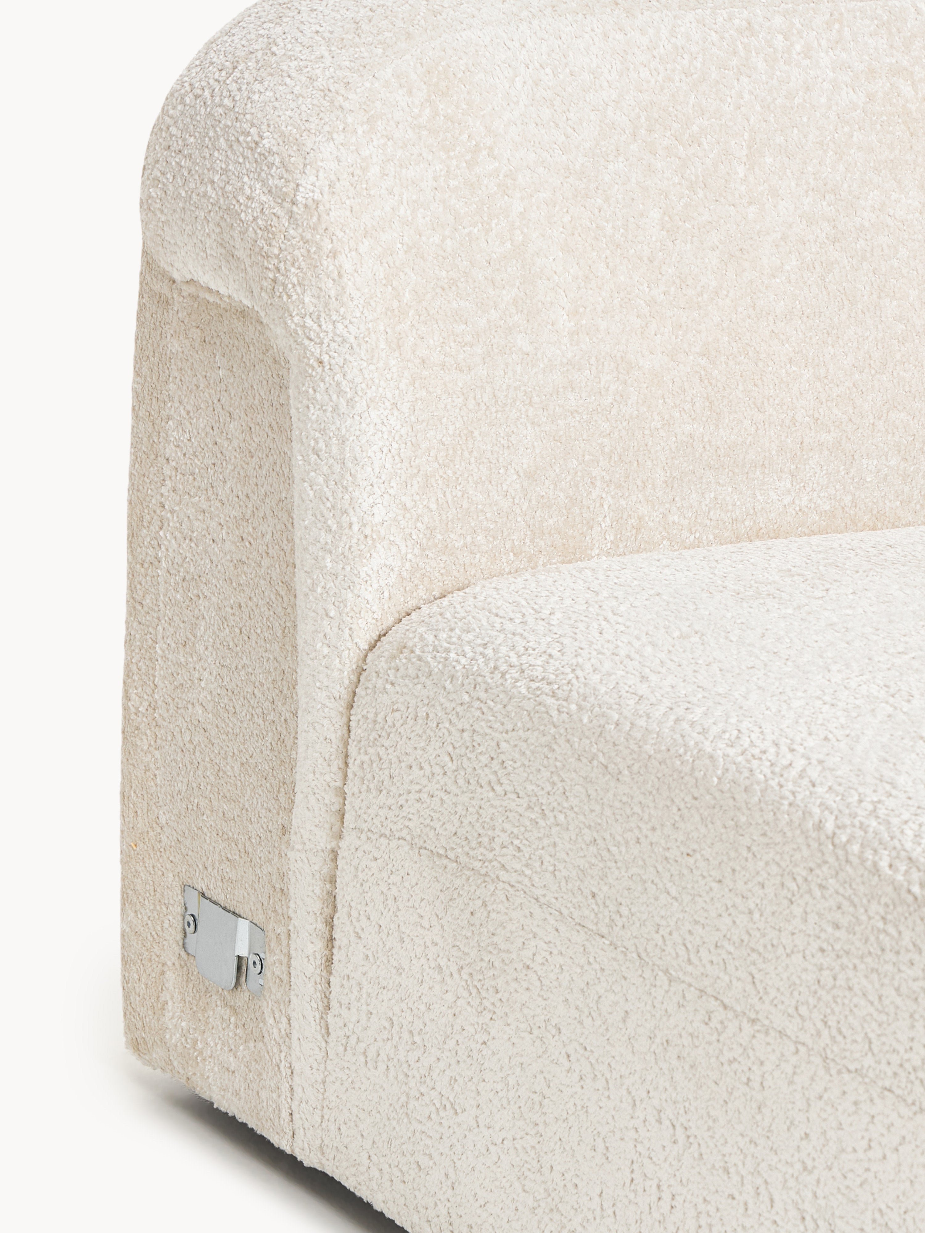 Wolke Teddy Bouclé Chaise Corner Module