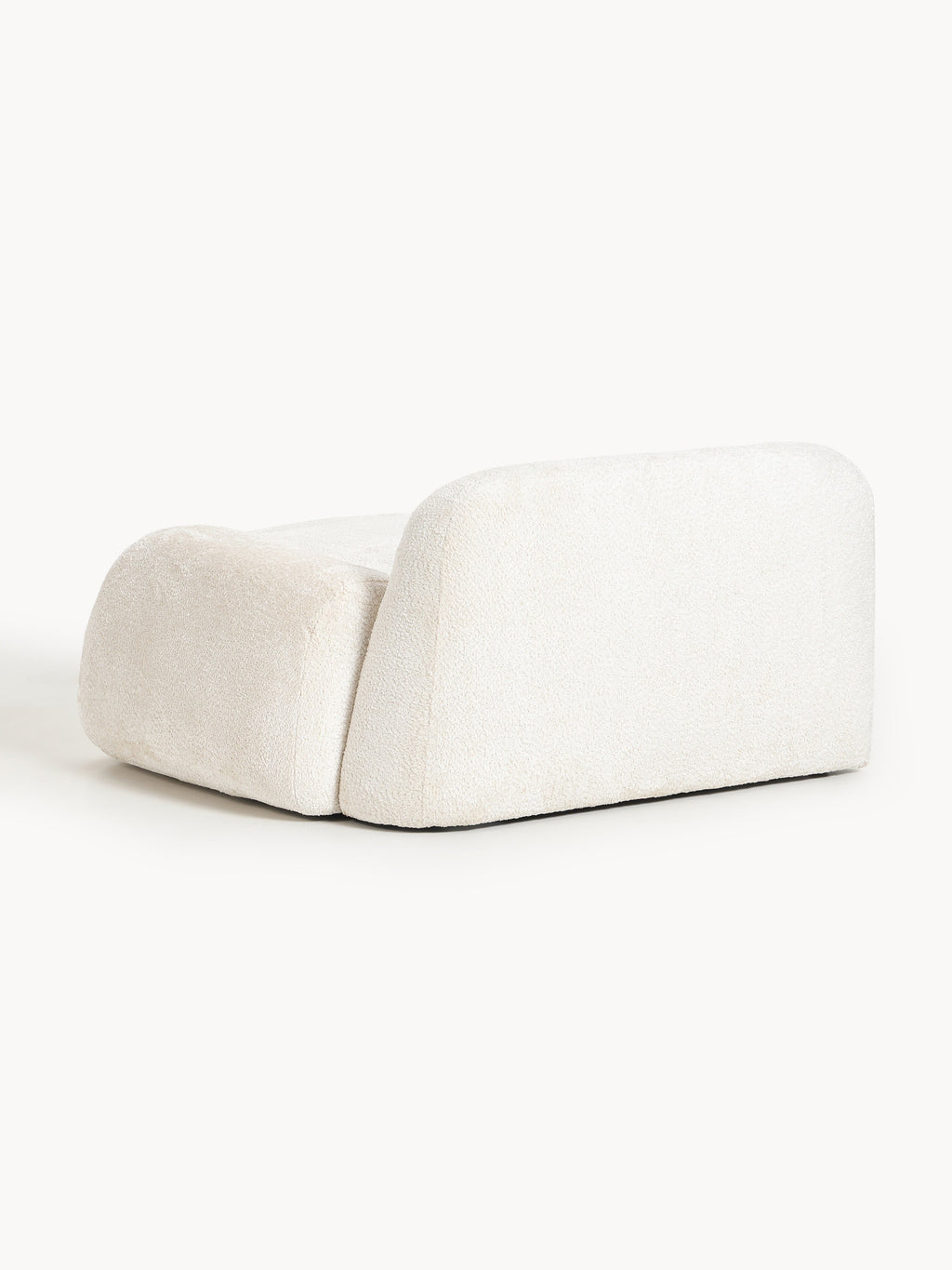 Wolke Teddy Bouclé Chaise Corner Module