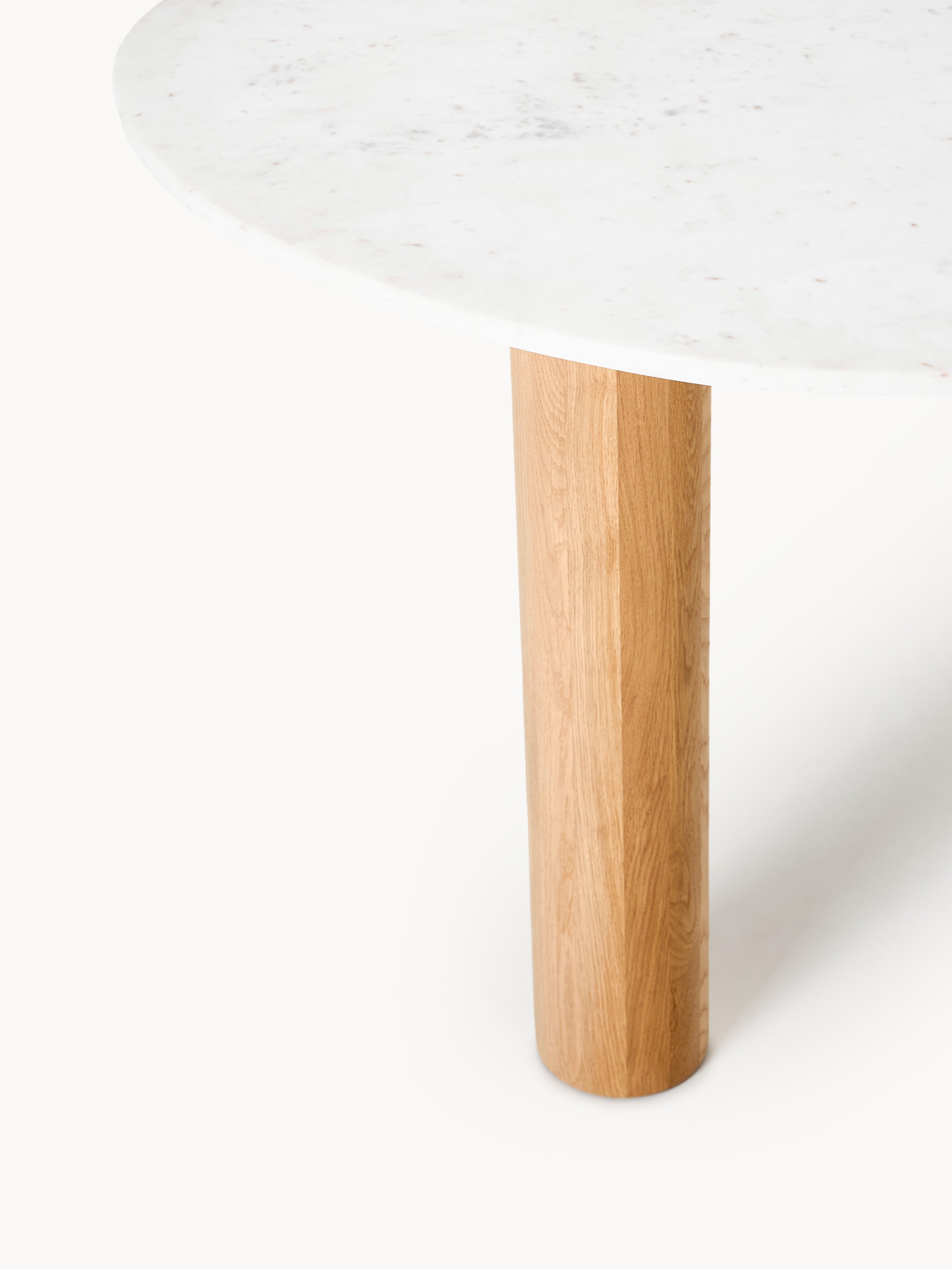 Naruto Organic-Shaped Marble Dining Table, in various sizes