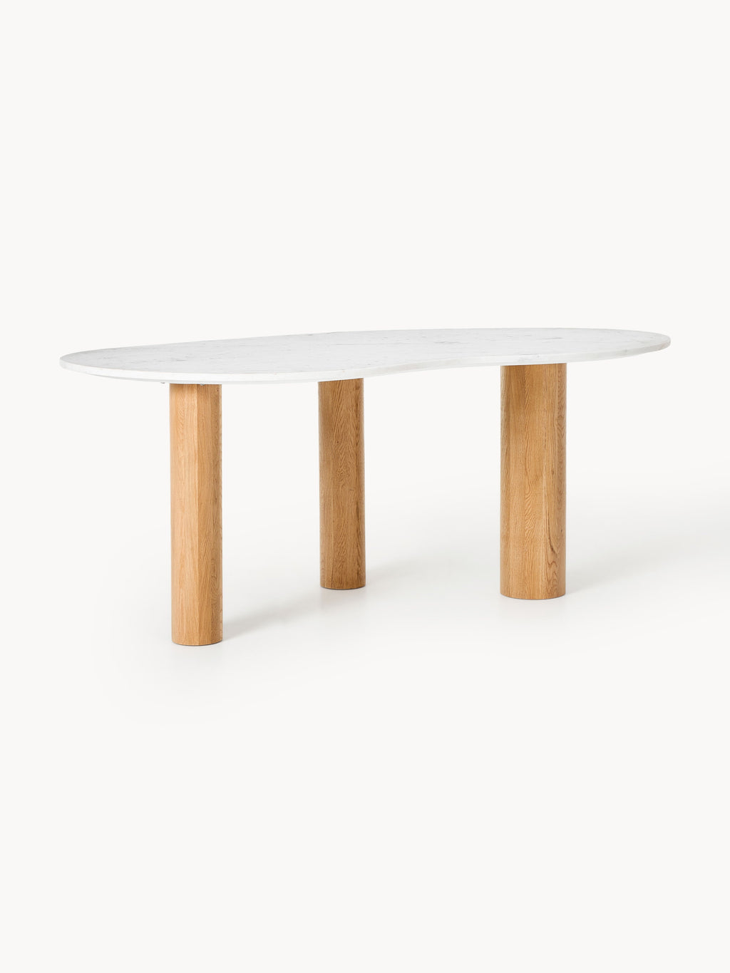 Gallery image 1 - Organic-Shaped Marble Dining Table Naruto, in various sizes