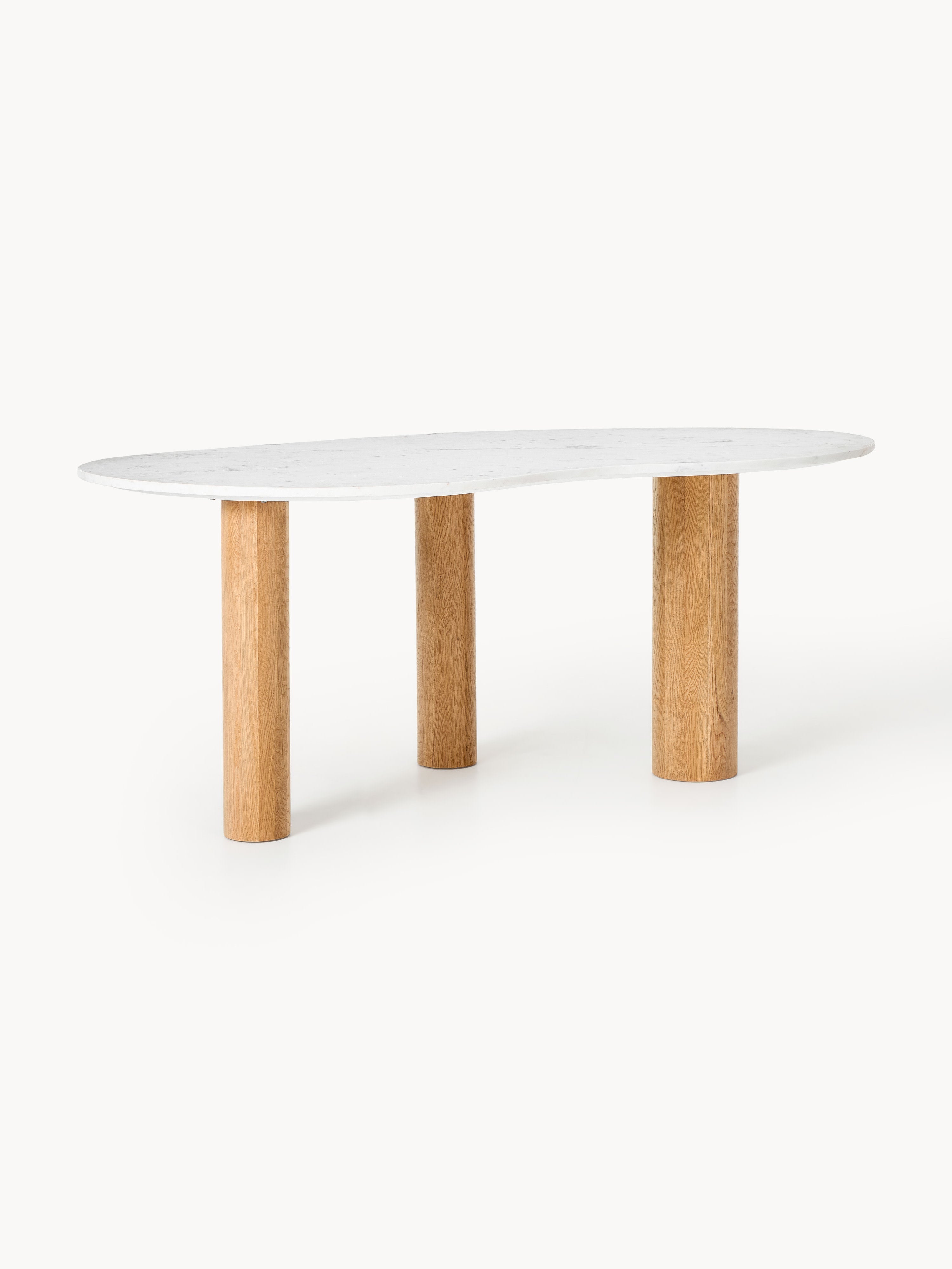 Gallery image 1 - Organic-Shaped Marble Dining Table Naruto, in various sizes