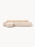 Gallery image 1 - Modular Bouclé Corner Sofa Wolke (4-seater)