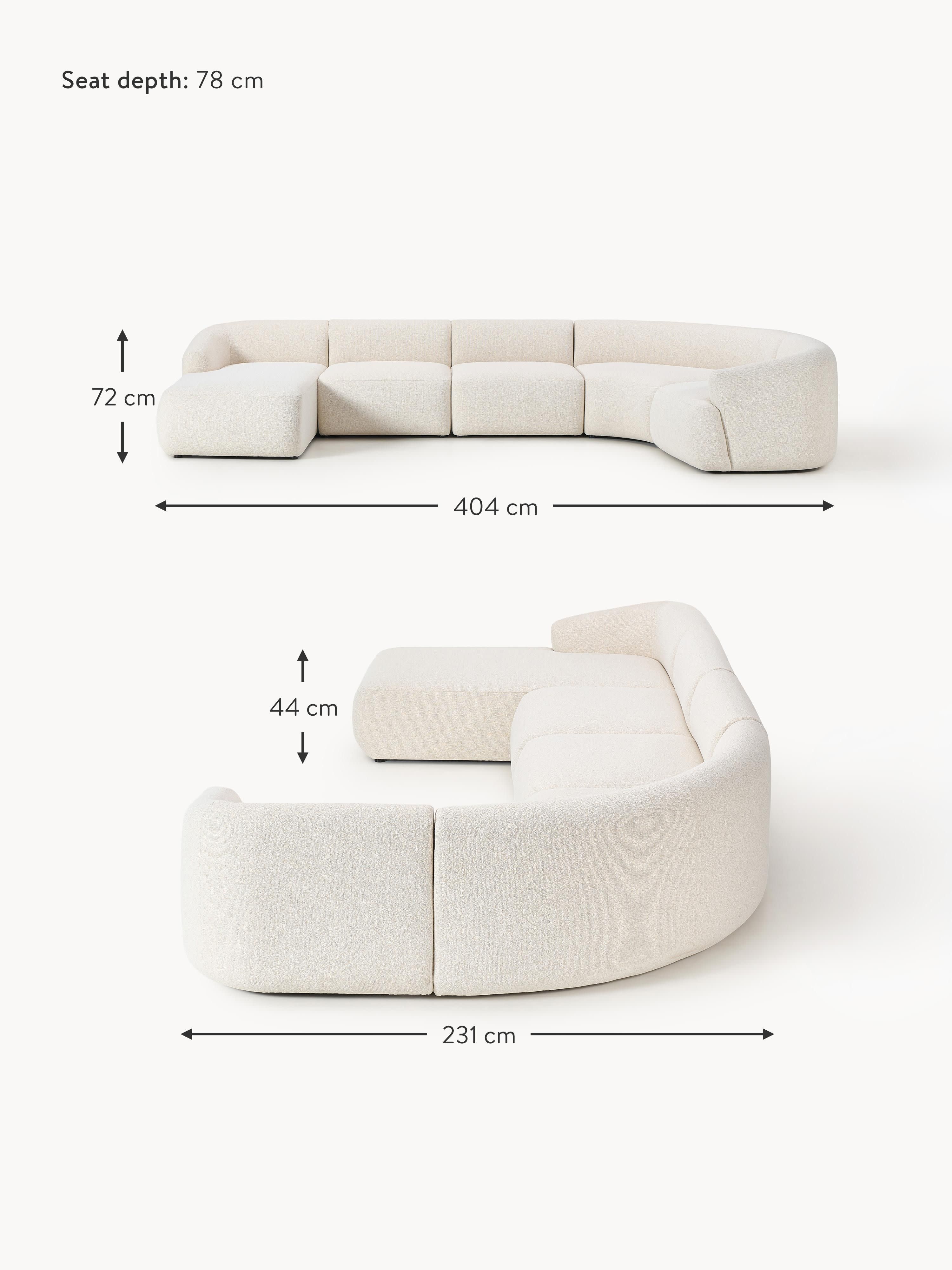 Sofia XL Modular Bouclé Sofa