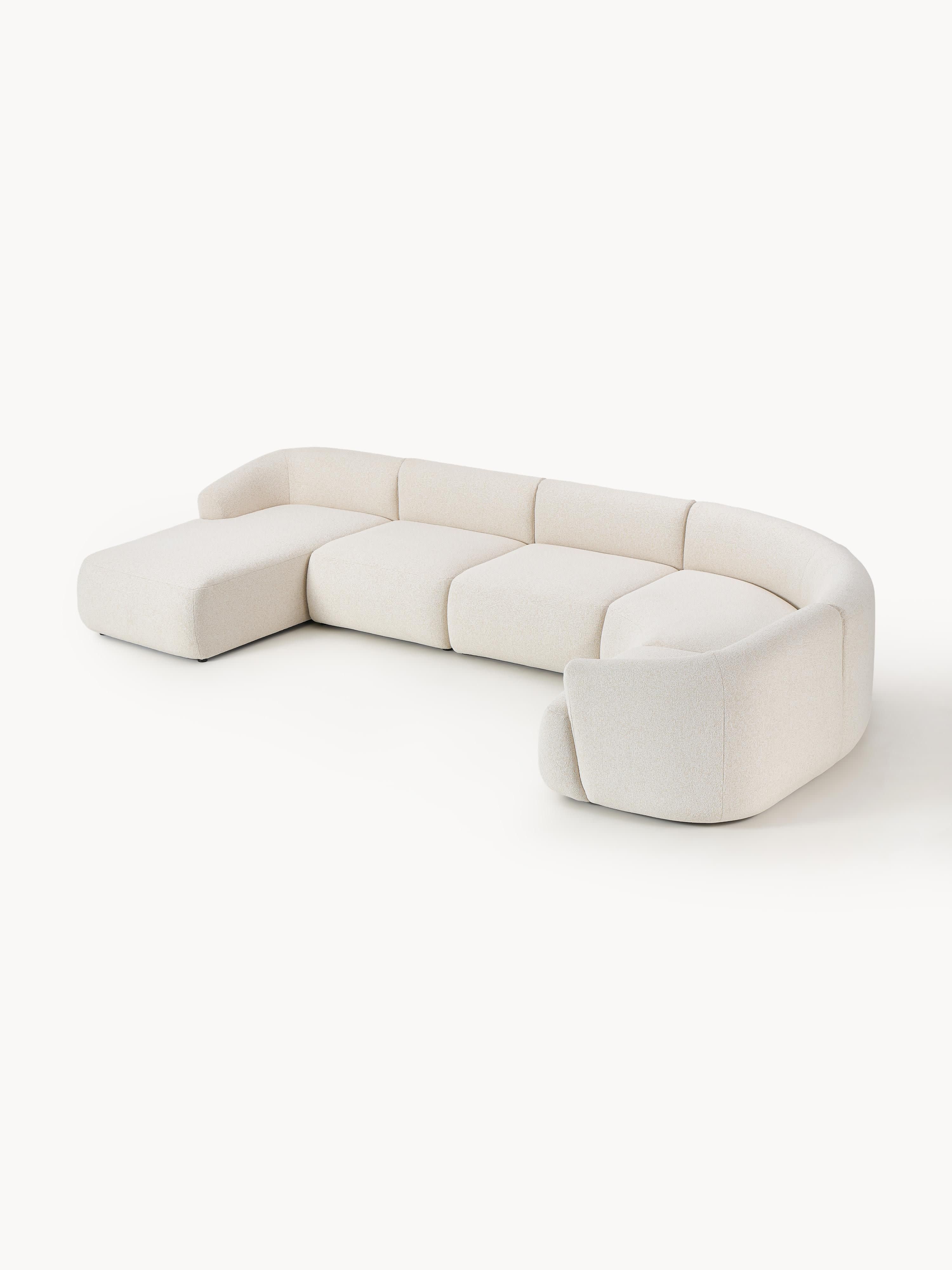 Gallery image 1 - XL Modular Bouclé Sofa Sofia